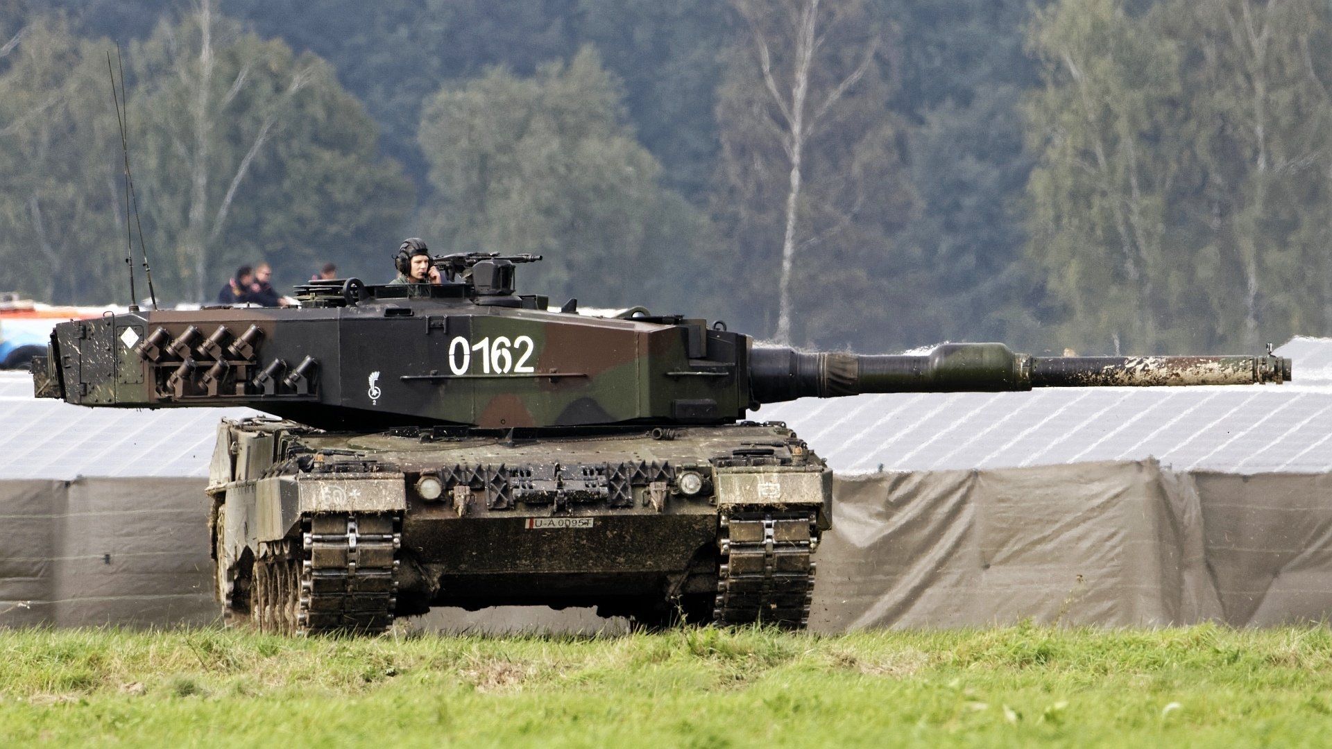 Ausmalbild Panzer Leopard 2