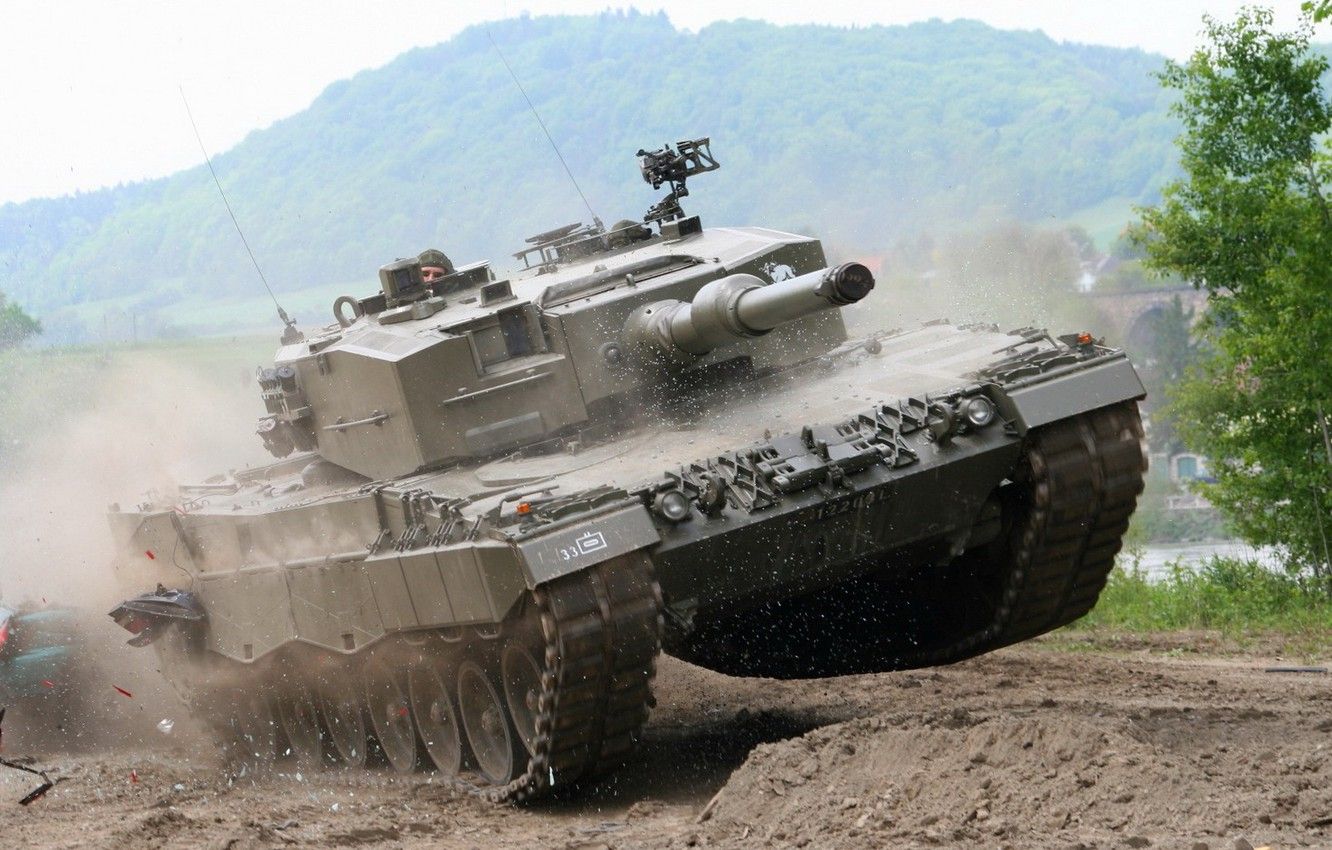 Wallpaper weapons, tank, Leopard 2 A4 image for desktop, section оружие