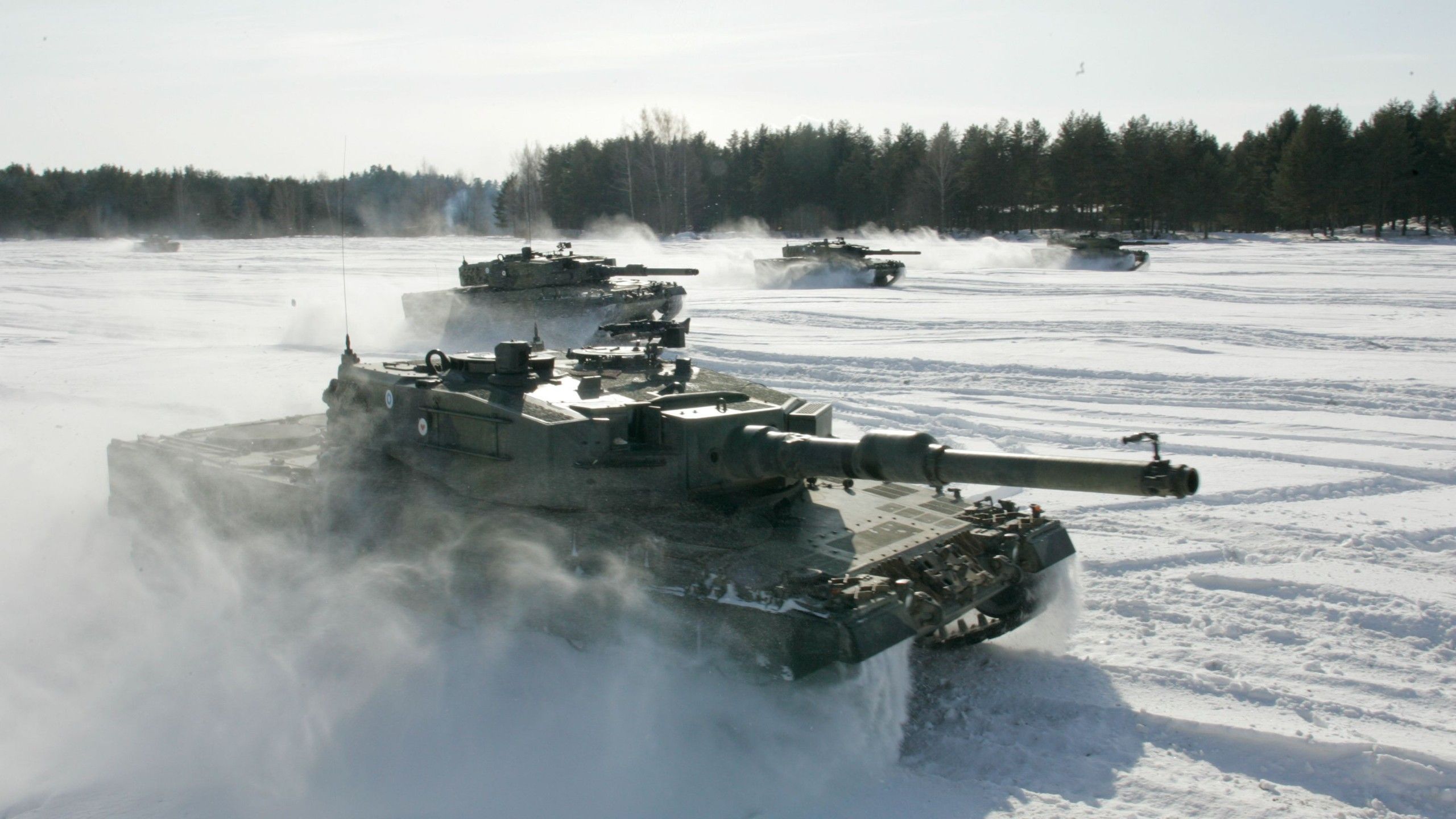 #military, #Leopard #Finnish Army, #snow, #tank, #forest wallpaper. Mocah.org HD Wallpaper
