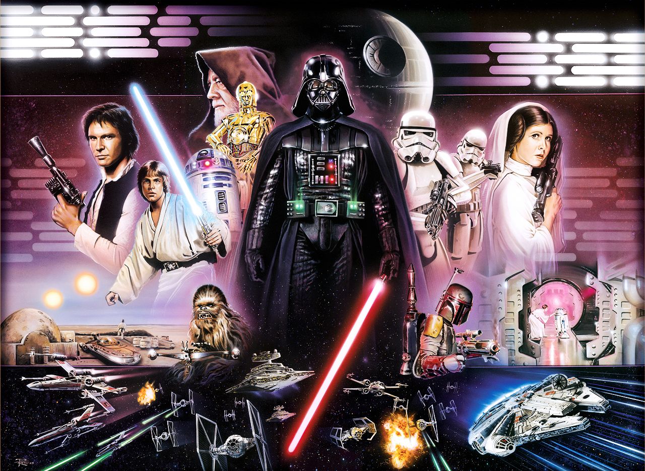 Free download Star Wars ah ah original trilogy wallpaper image IV