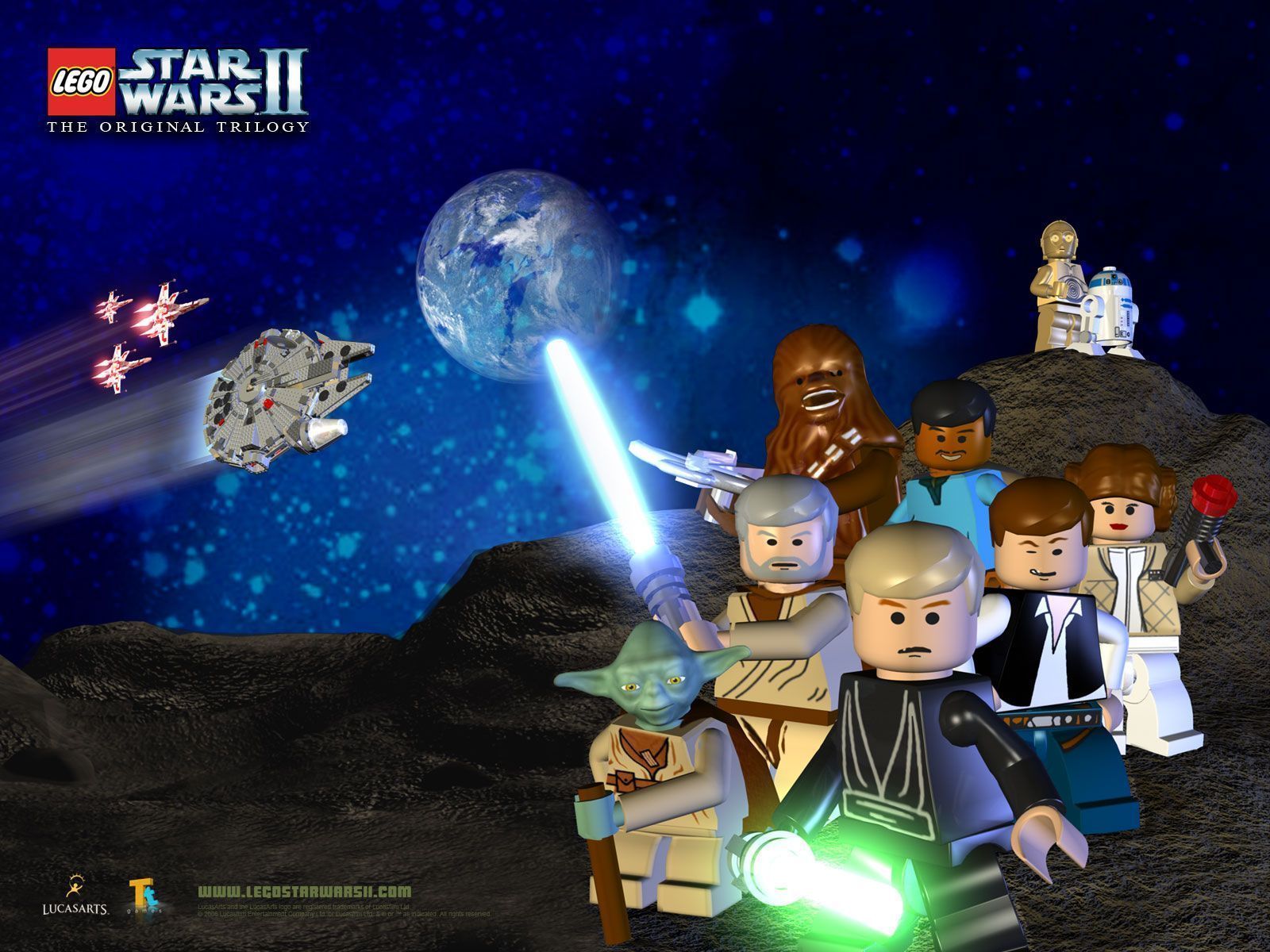 Most viewed LEGO Star Wars II: The Original Trilogy wallpaper