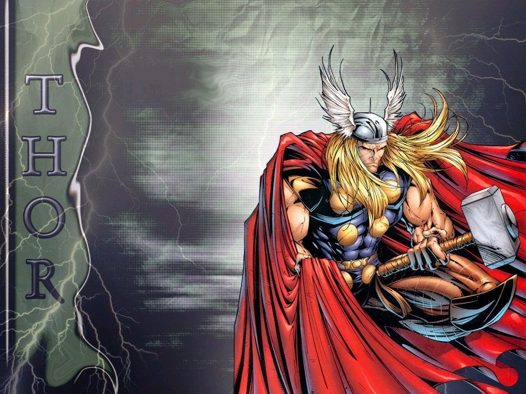 Wallpaper For > Thor Comic Wallpaper HD. Marvel cómics, Dibujos