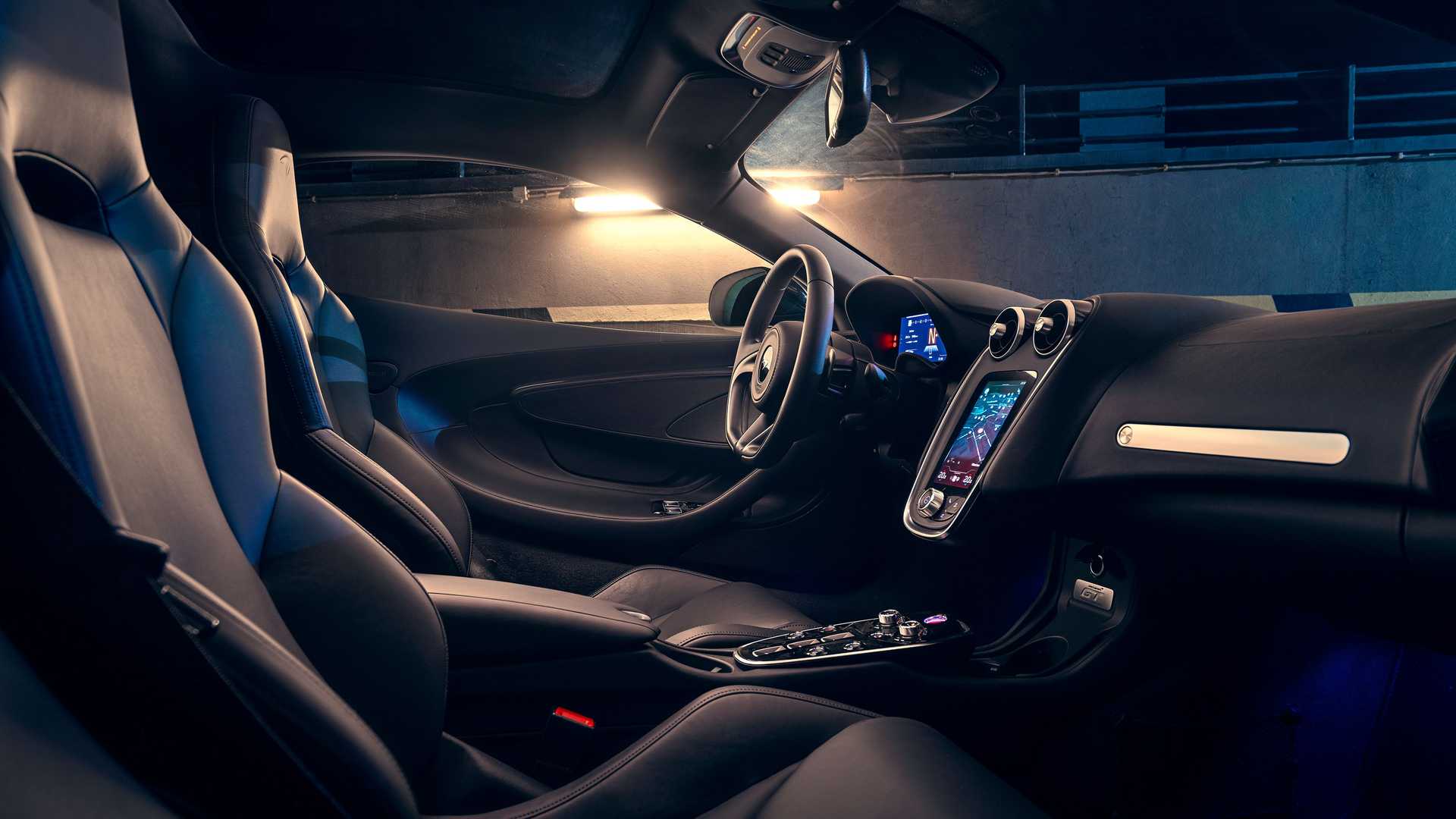 McLaren GT by Novitec interior. Motor1.com Photo