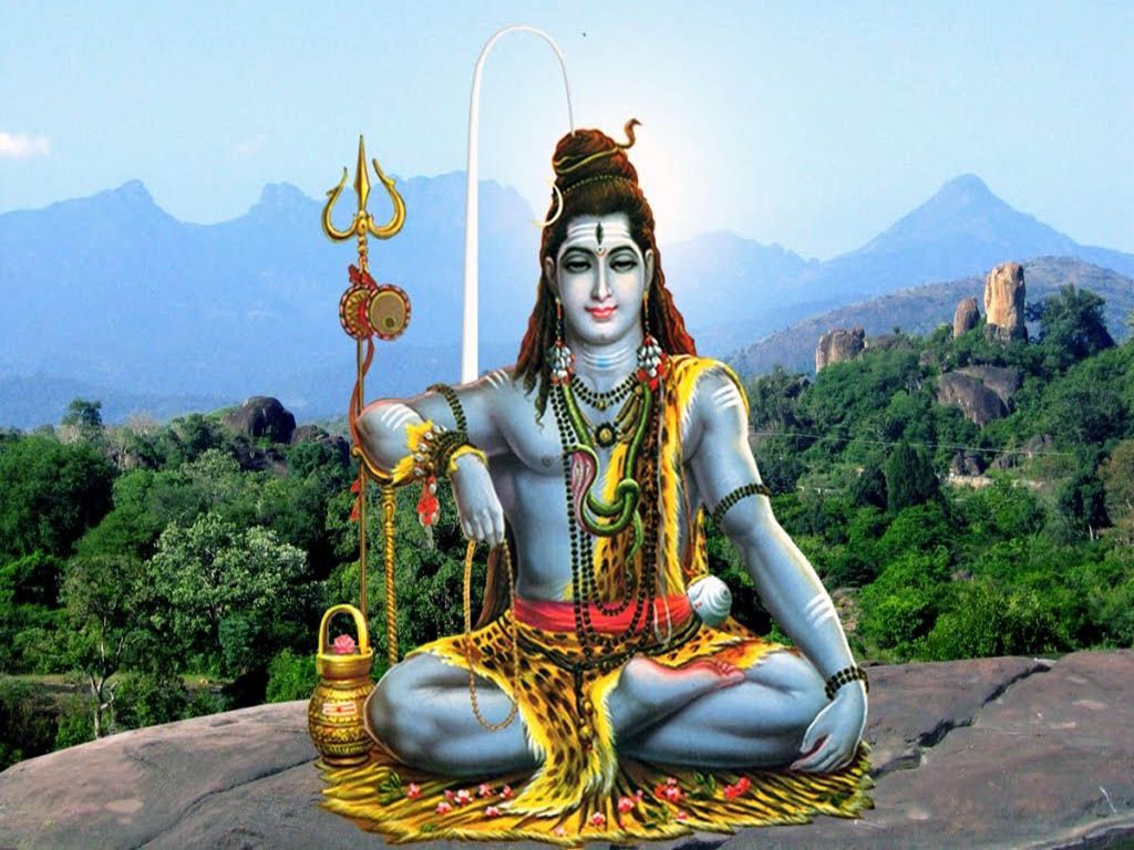 Lord Shiva, Om Namah Shivaya, Meditation pose