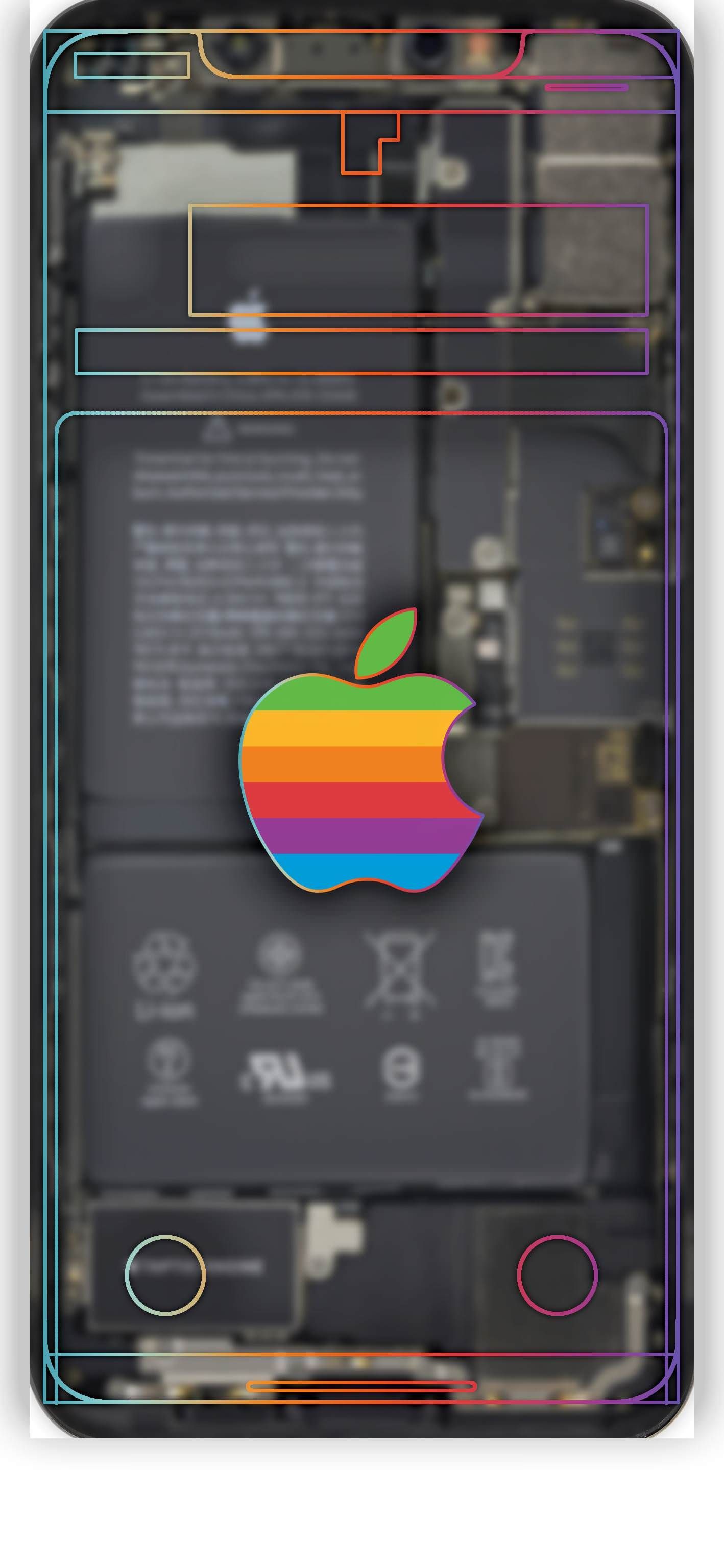 Made these for iPhone XS Max. Space iphone wallpaper, Apple logo