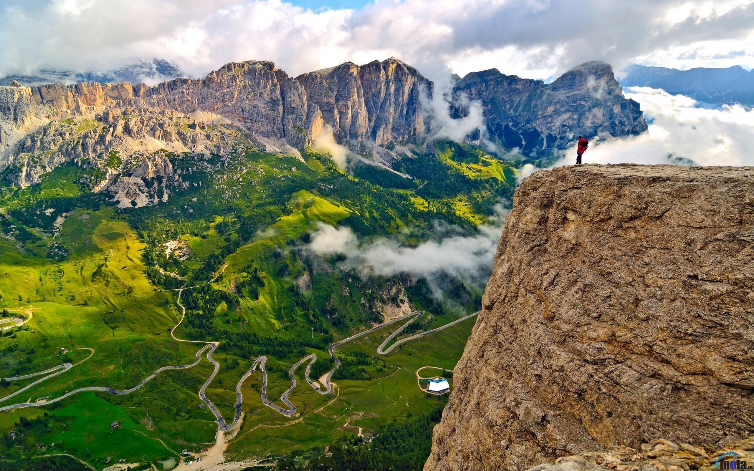 Download Wallpaper Alps, Province of Bolzano, Italy 2560 x 1600