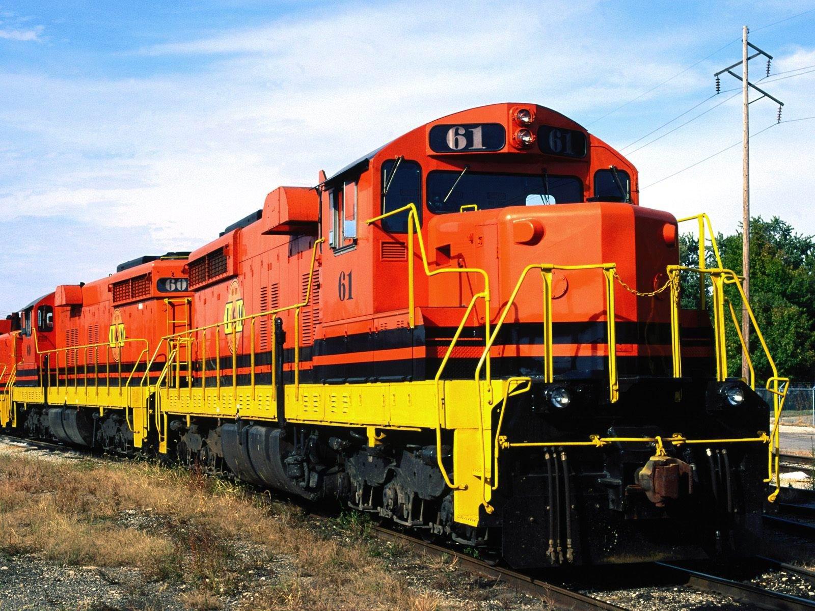 HD Trains Railroad Tracks Vehicles Locomotives 1080p Wallpaper