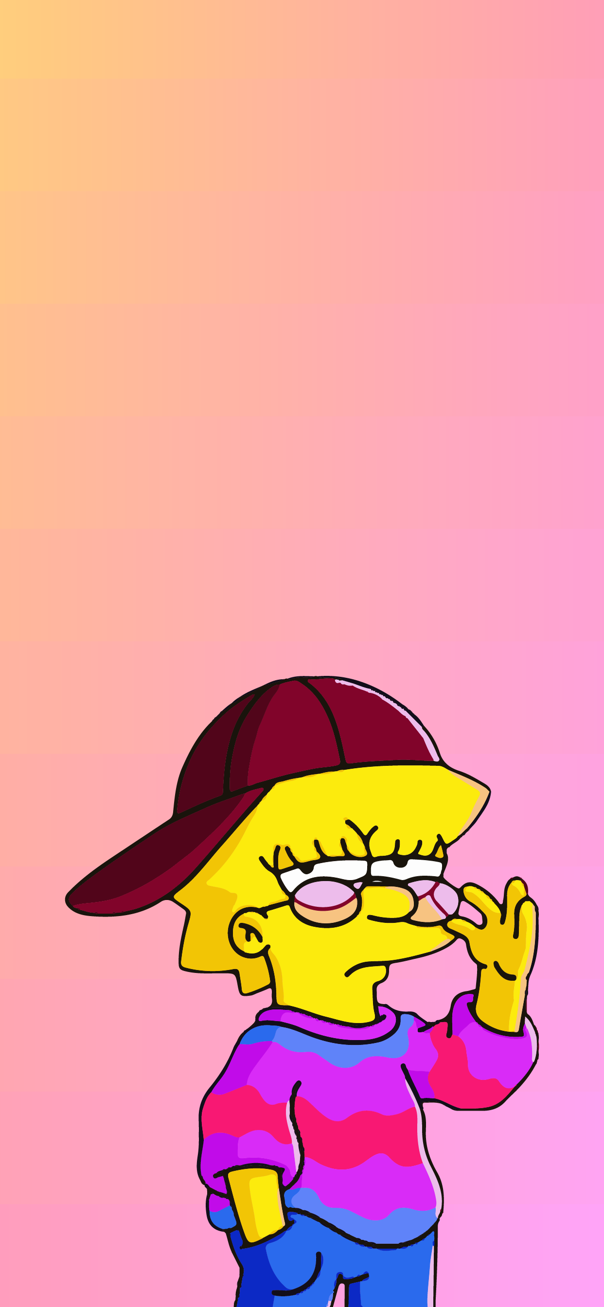 Download Wallpaper Aesthetic Cartoon Characters Simpson