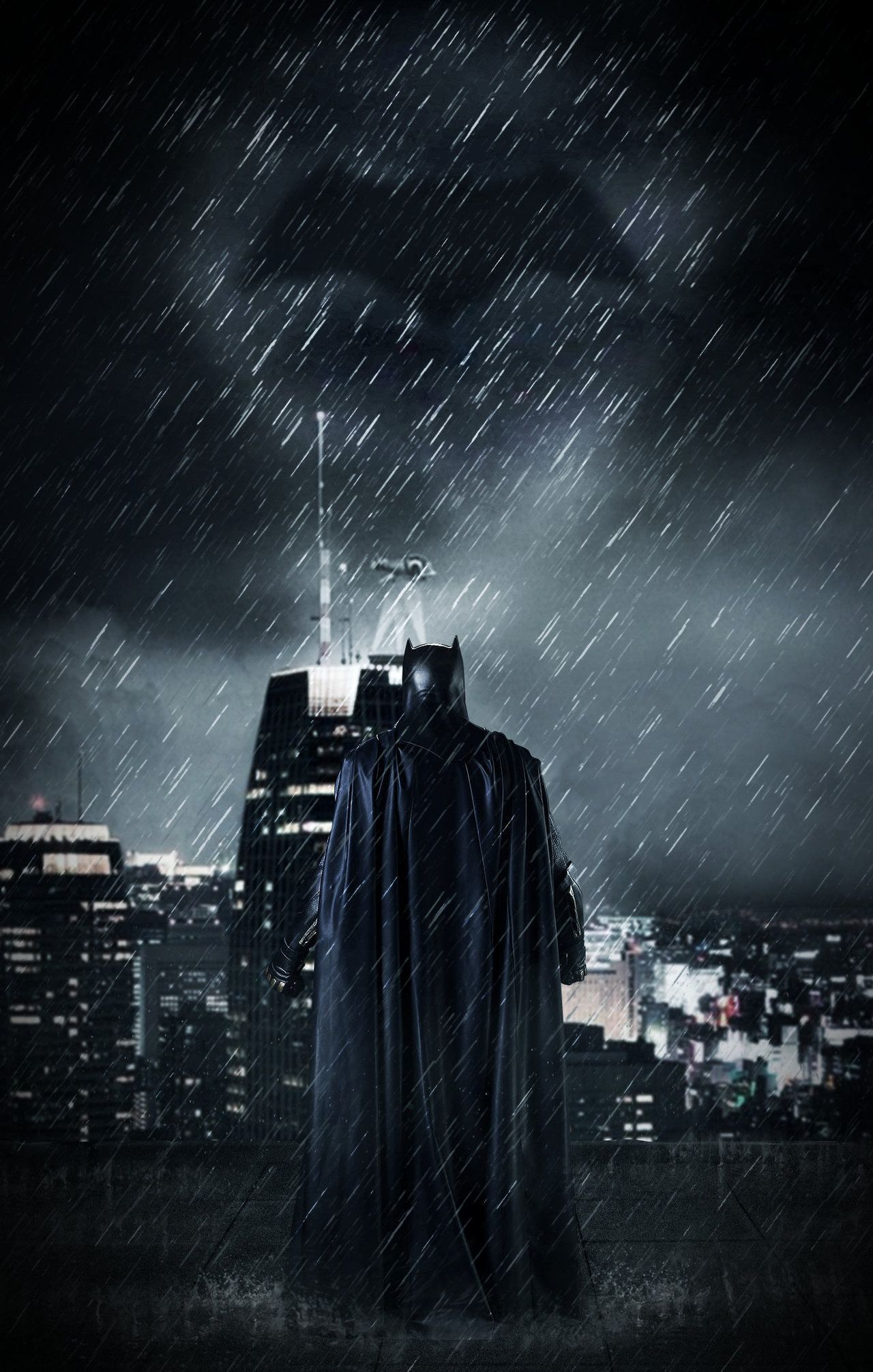 Free download The Batman Movie 2018 Phone Wallpaper