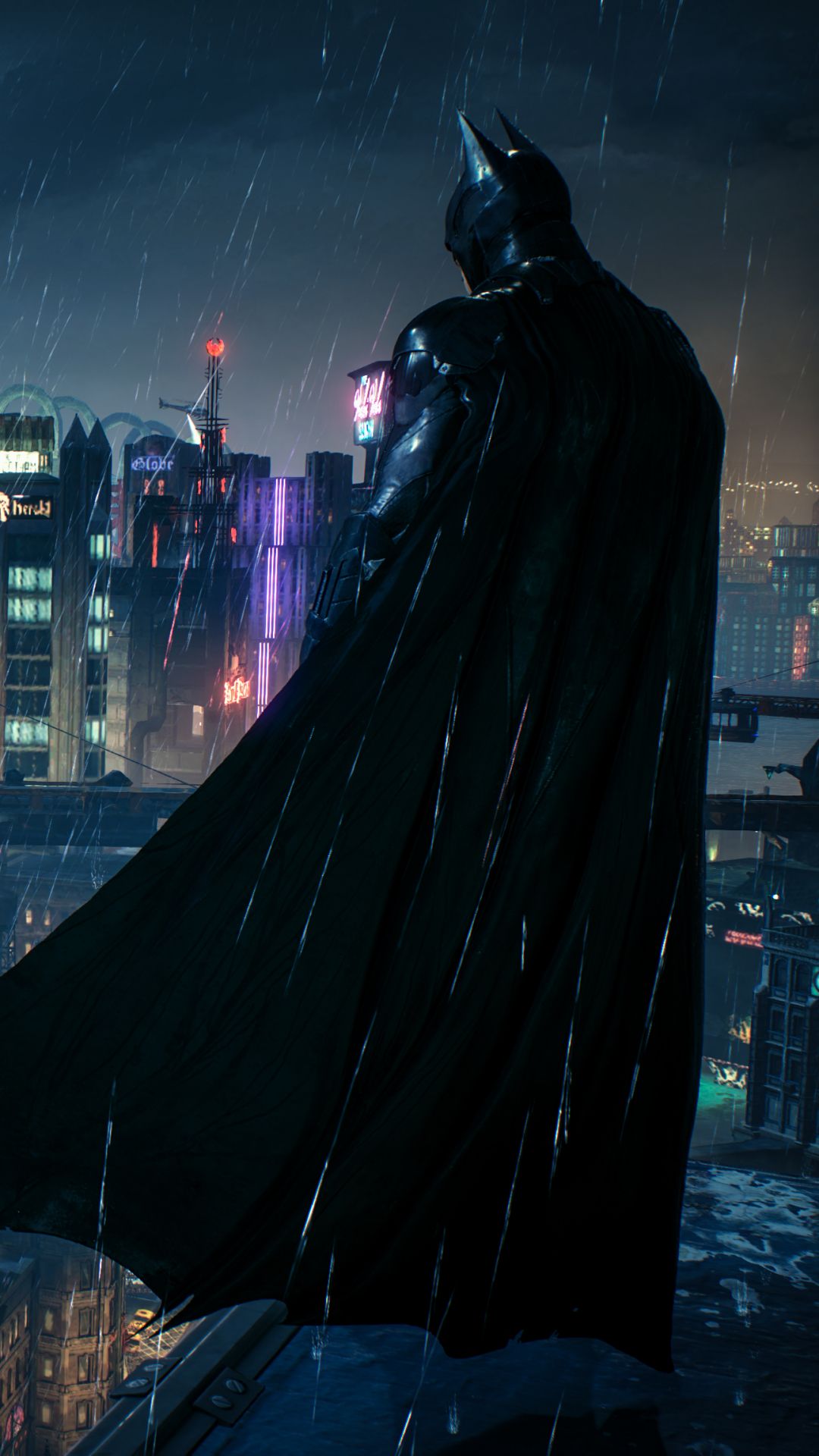 Video Game Batman: Arkham Knight (1080x1920) Wallpaper