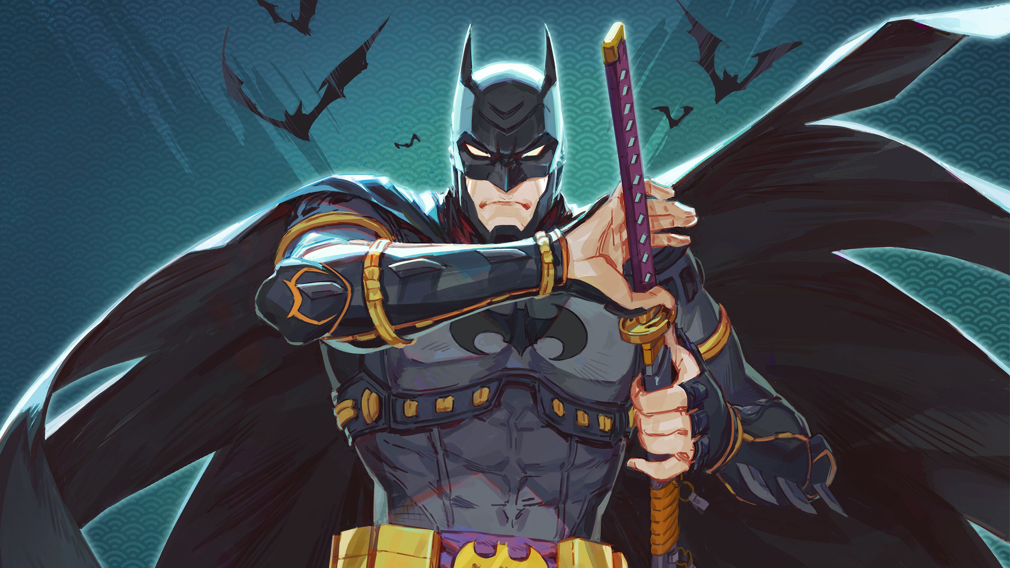 Batman Ninja 4K 8K HD Wallpaper