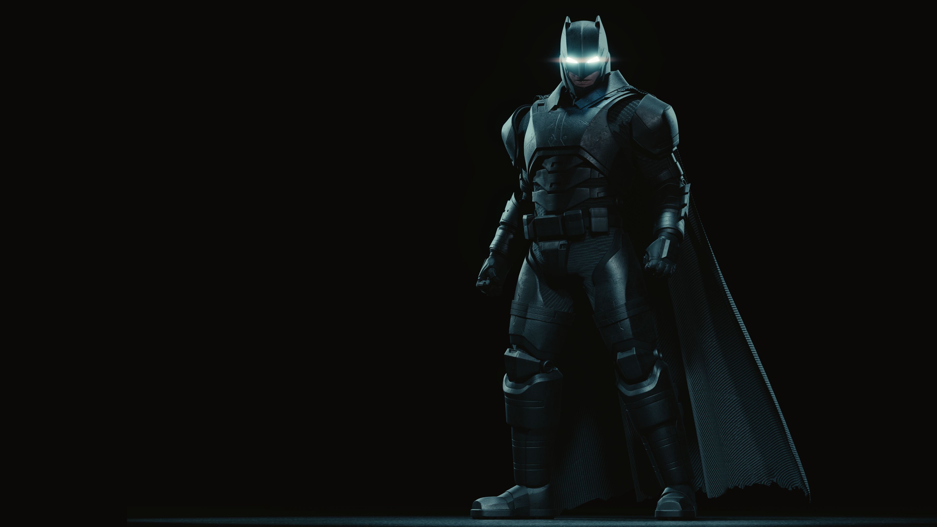 Batman in Mech Batsuit 4K Wallpaper