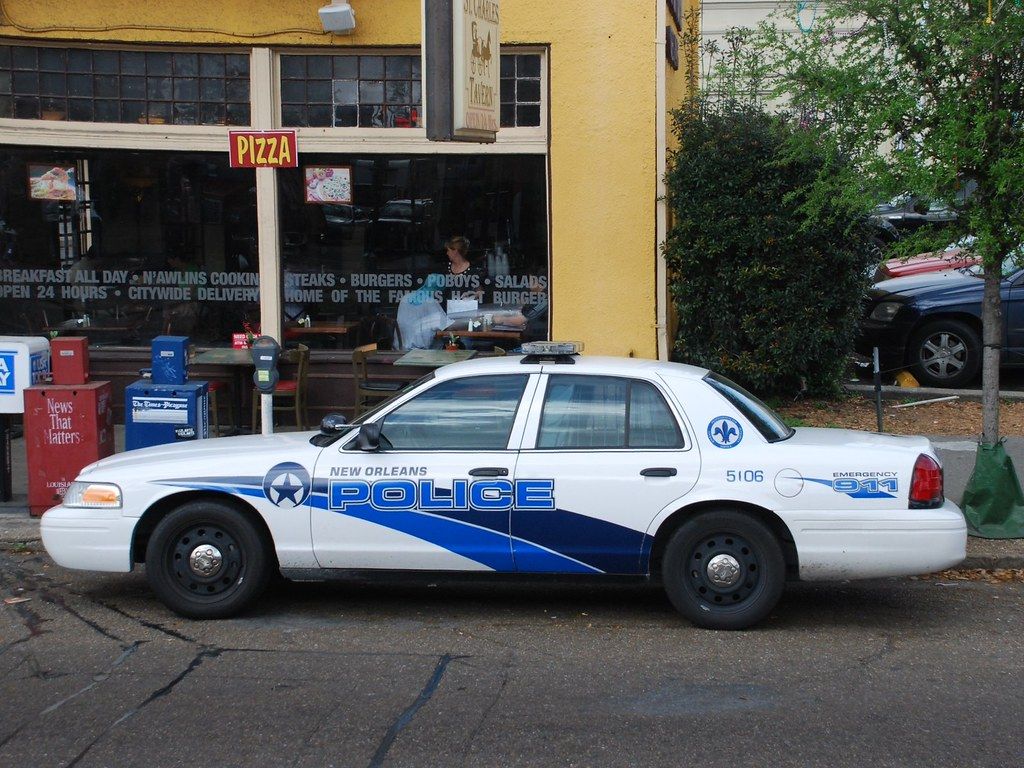 NOPD. New Orleans Police Ford Crown Victoria. So Cal Metro
