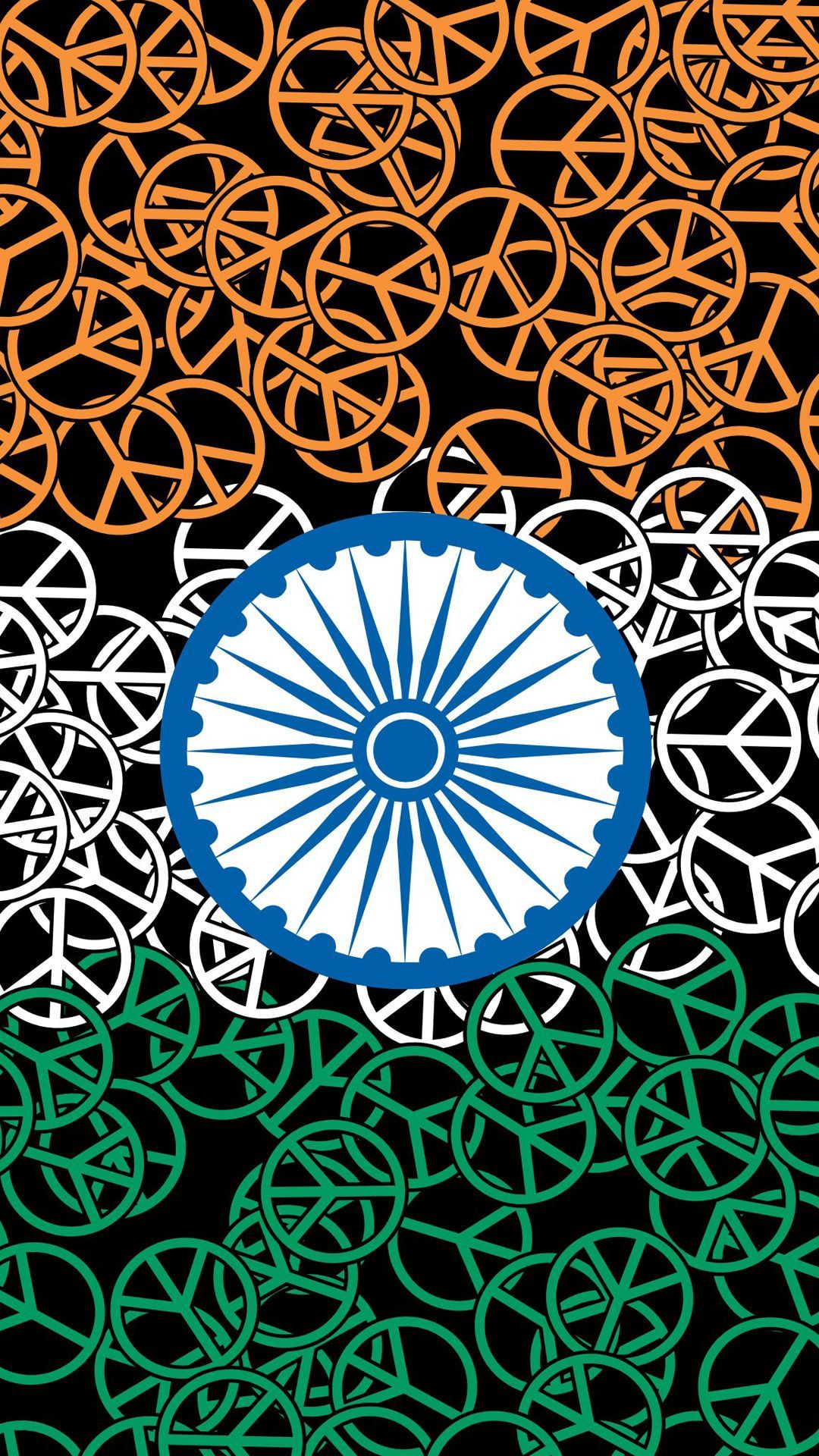 India Flag for Mobile Phone Wallpaper 05 of 17 Flag
