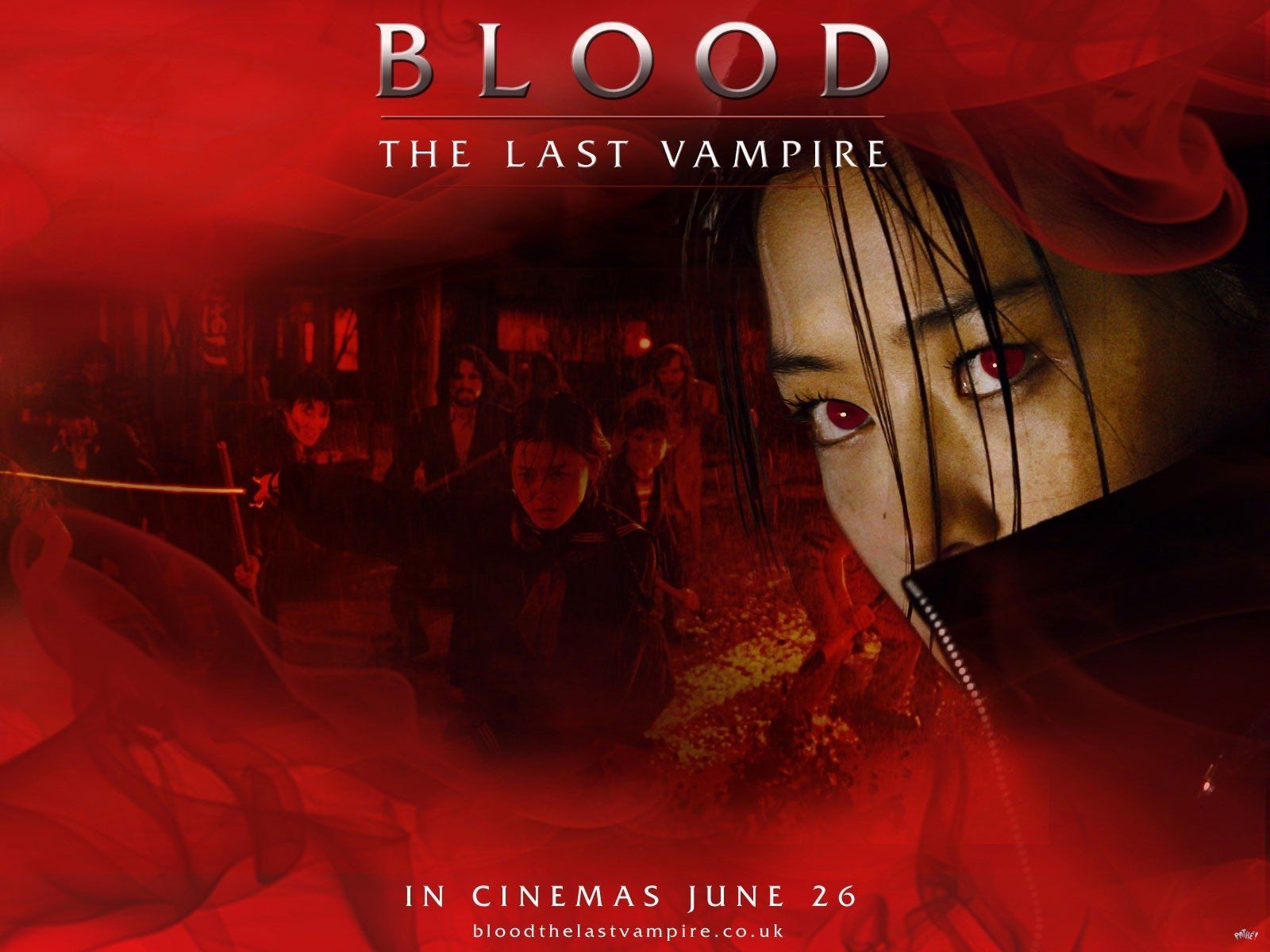 blood the last vampire 2022 poster
