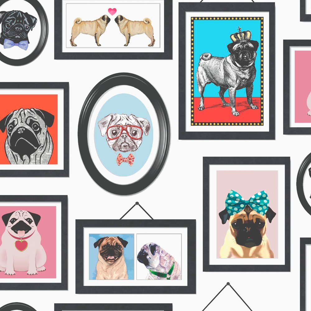 Holden Décor A Pug's Life Dog Picture Photo Frame Feature