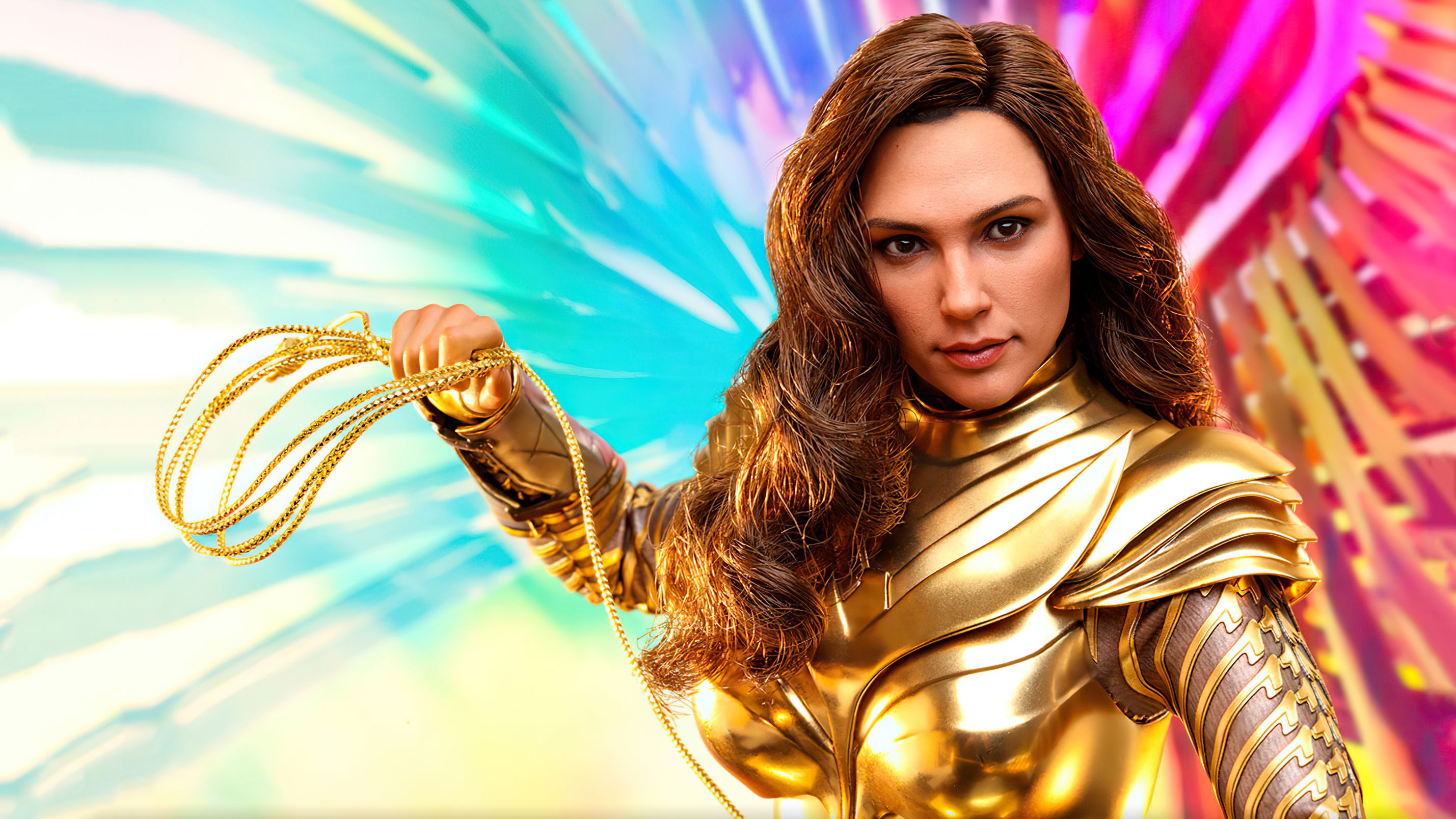 Wonder Woman 1984 Golden Armor, HD Superheroes, 4k Wallpaper
