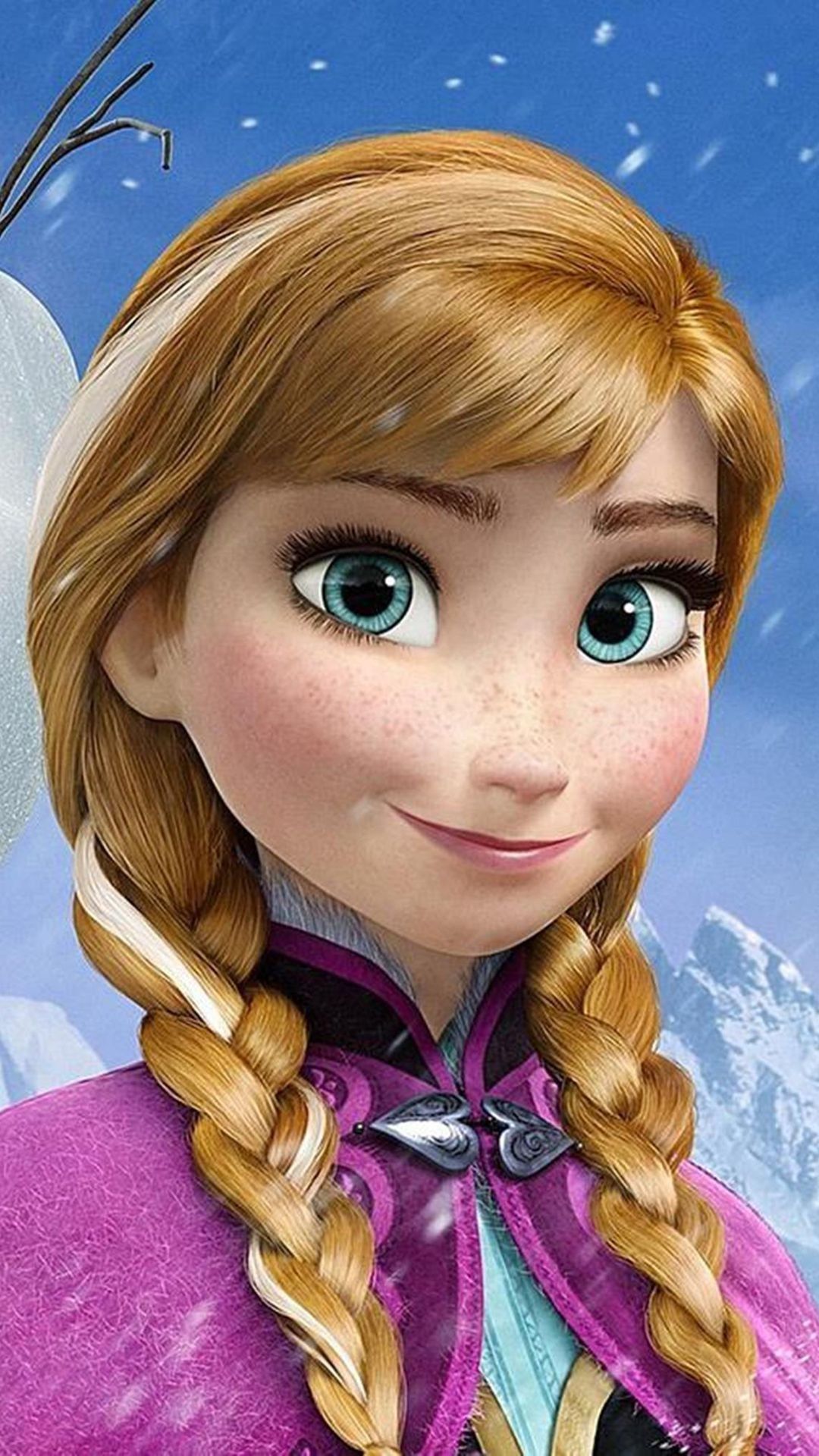 Frozen Anna htc one wallpaper, free and easy to download