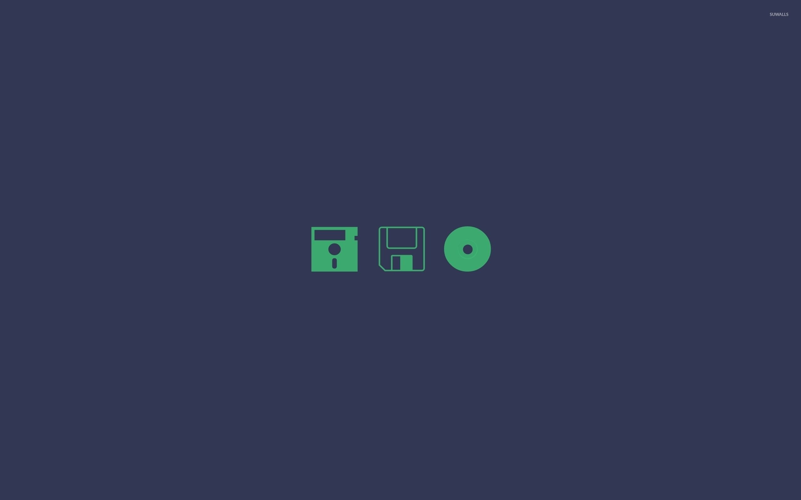 Floppy disk evolution wallpaper wallpaper