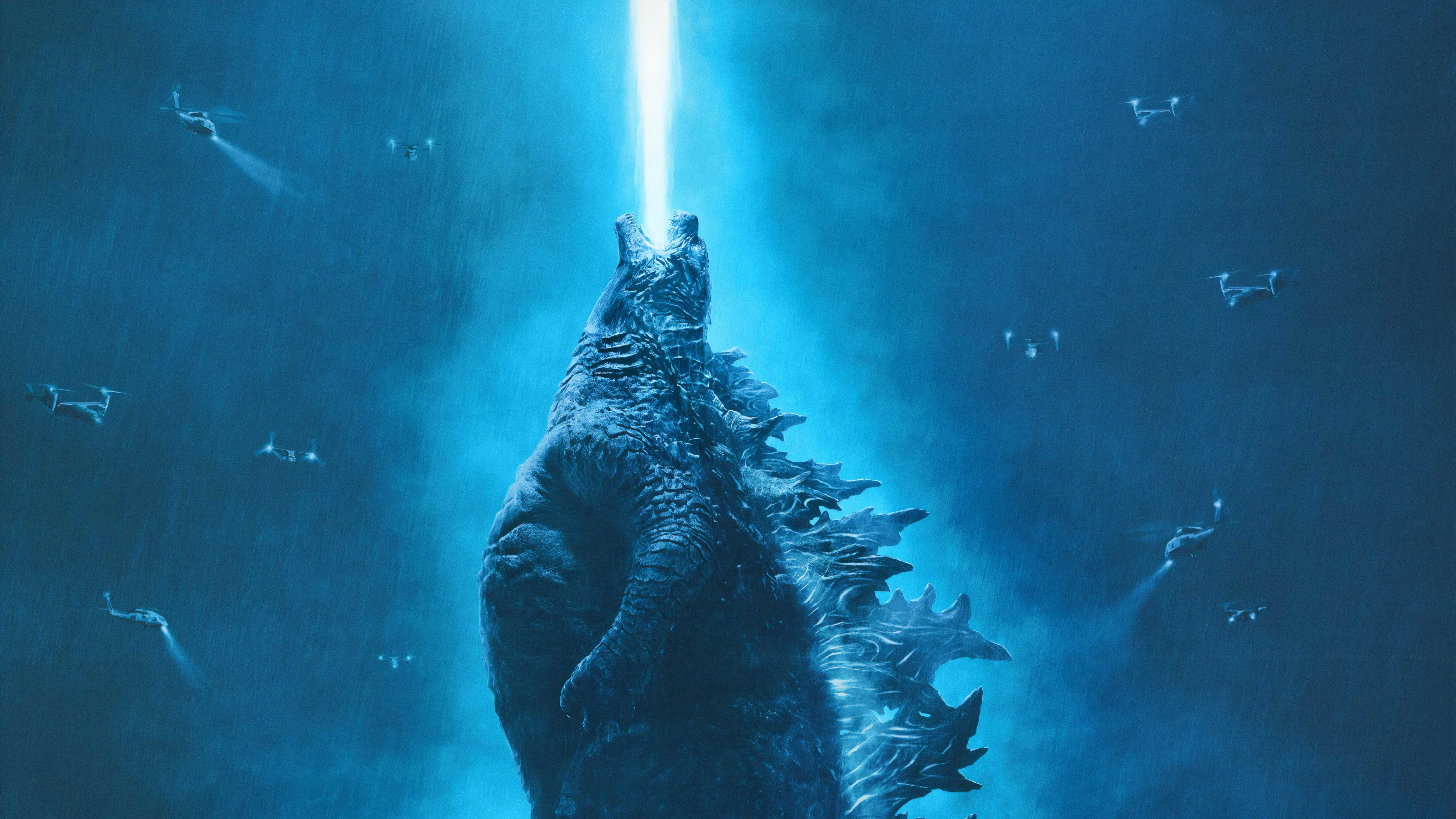Godzilla King of the Monsters 8K Wallpaper, HD Movies 4K