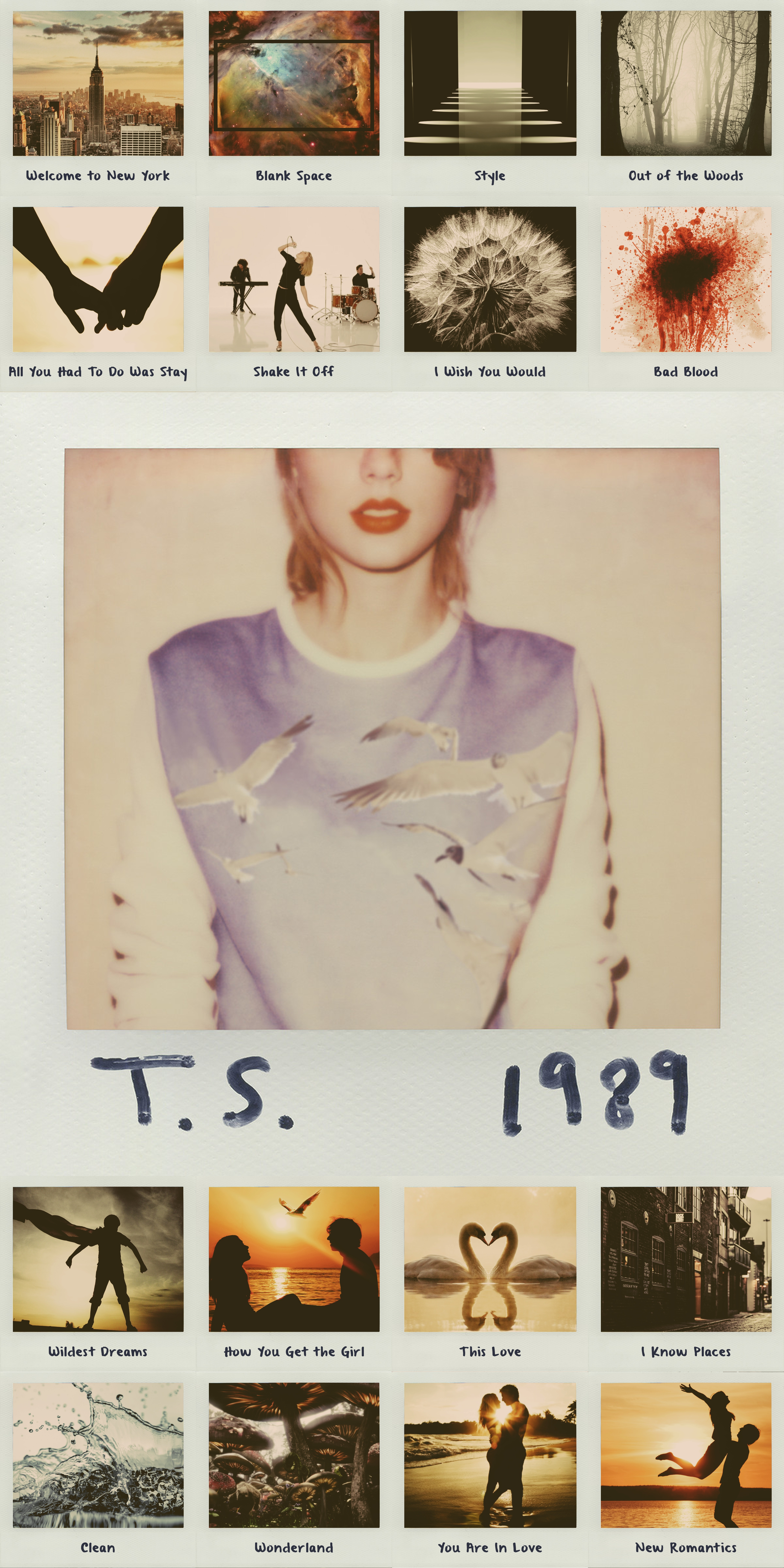 Taylor Swift Polaroid Blank Space. Taylor swift wallpaper, Taylor