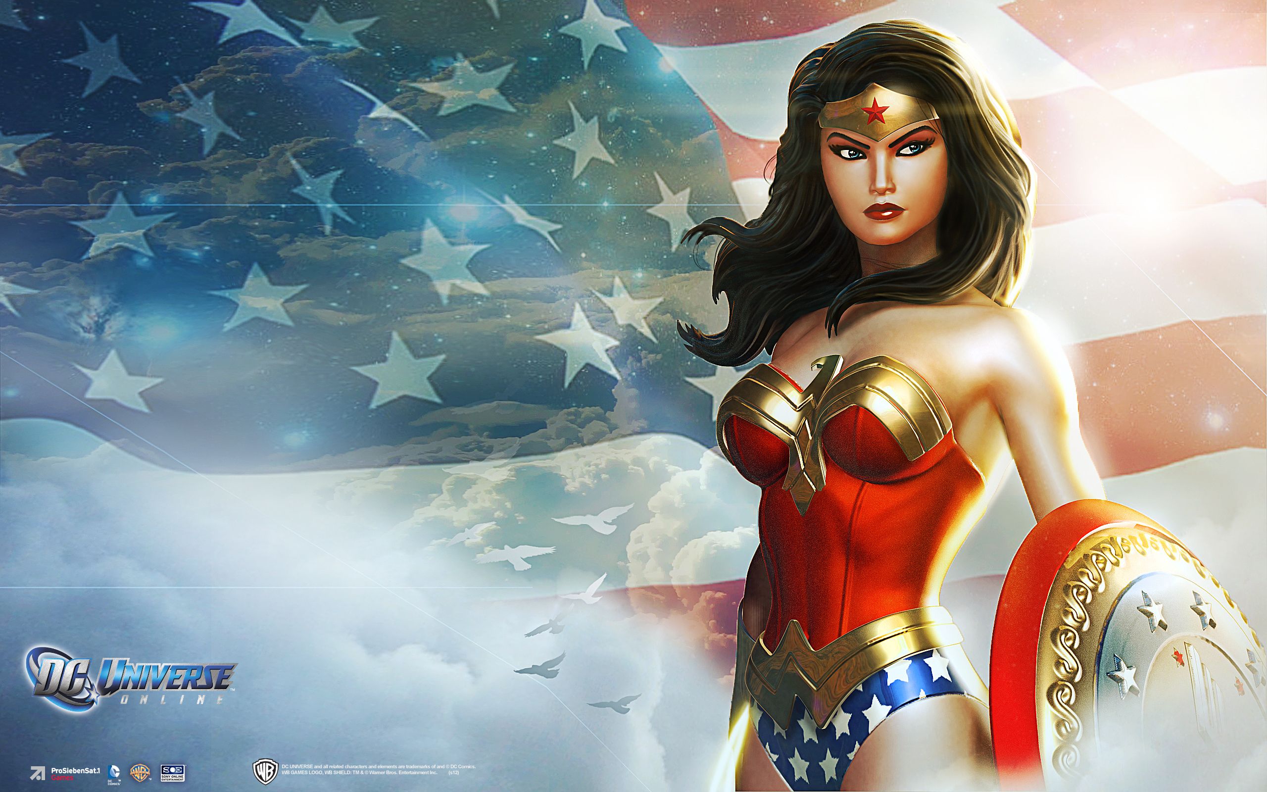 DC UNIVERSE ONLINE D C Superhero Comics Wonder Woman F Wallpaperx1600