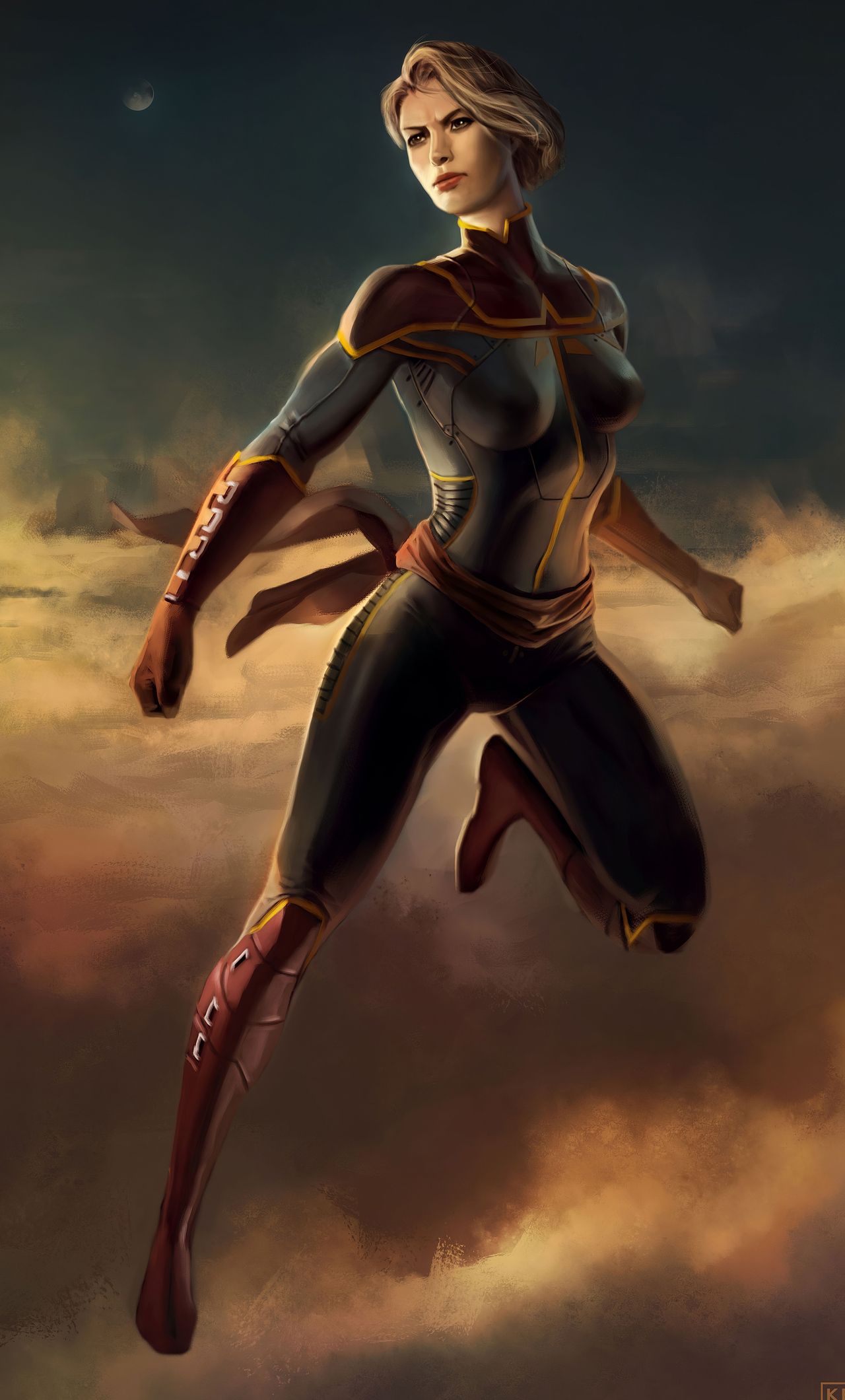 Captain Marvel Women 4k iPhone HD 4k Wallpaper, Image, Background, Photo and Picture