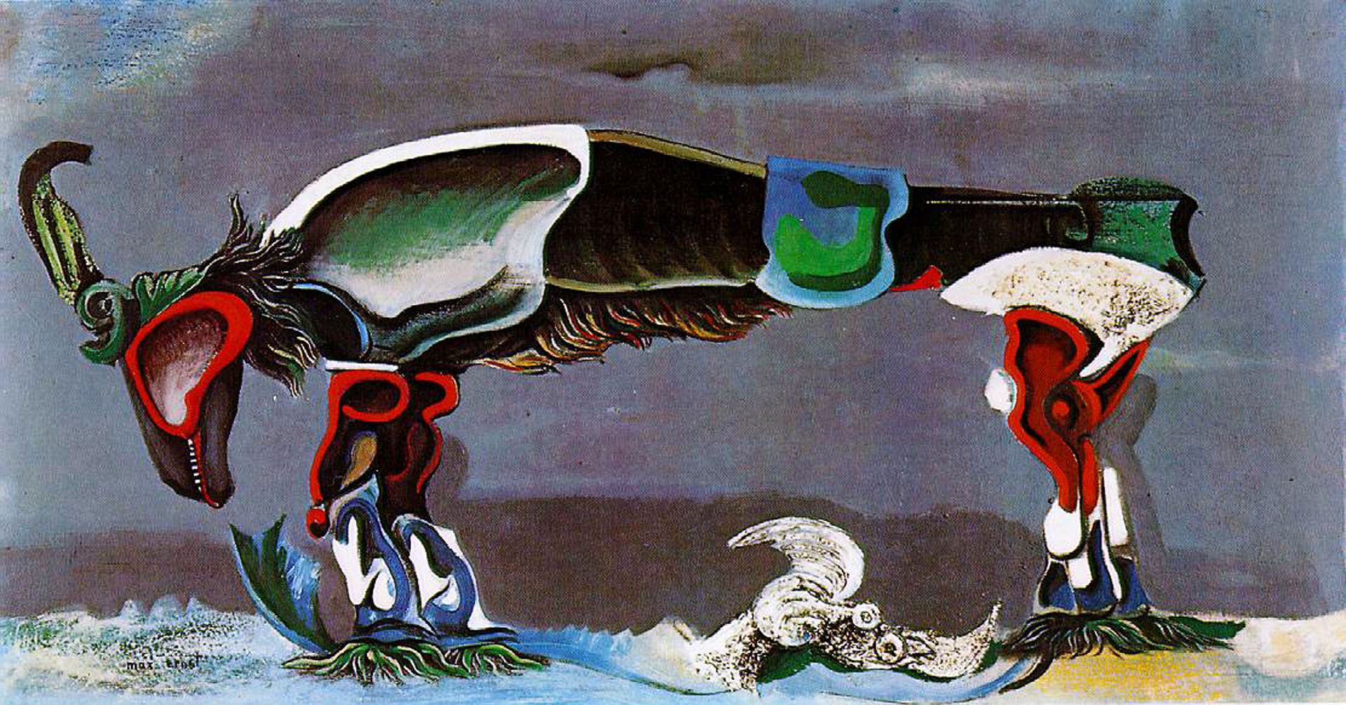 The Beautiful Season 1925 surrealist max ernst art wallpaper