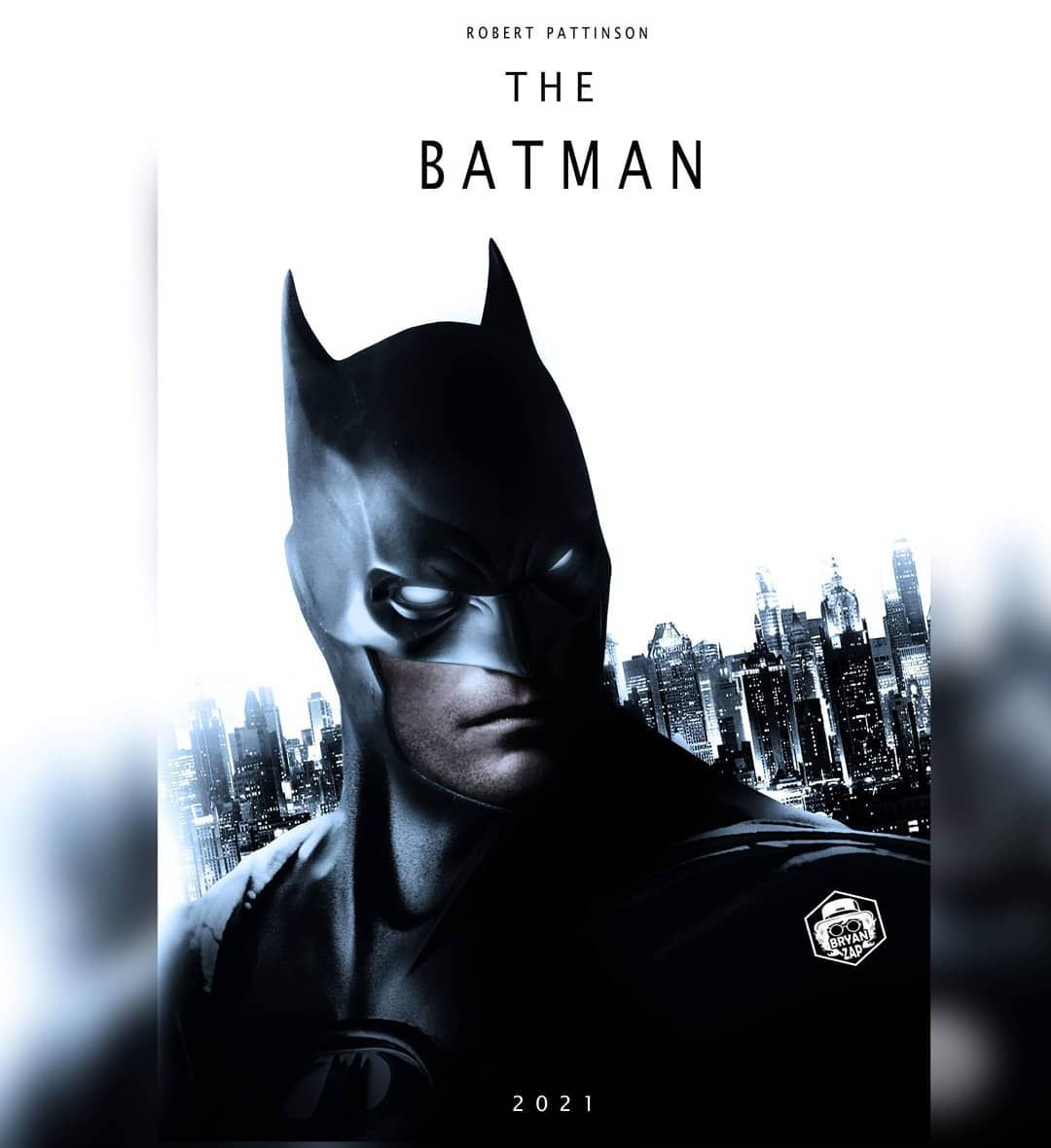 The Batman 2021 Poster ⚫ I really hope Battinson will have white