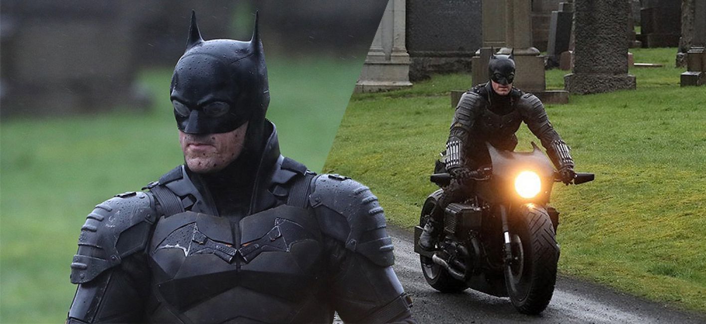 New set pics from The Batman show the suit and a stunt gone awry