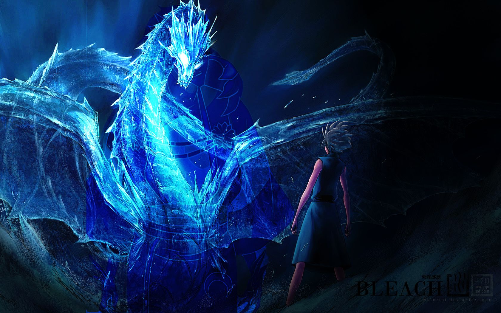 Free download Download Blue Dragon Bleach Wallpaper 1680x1050 Full
