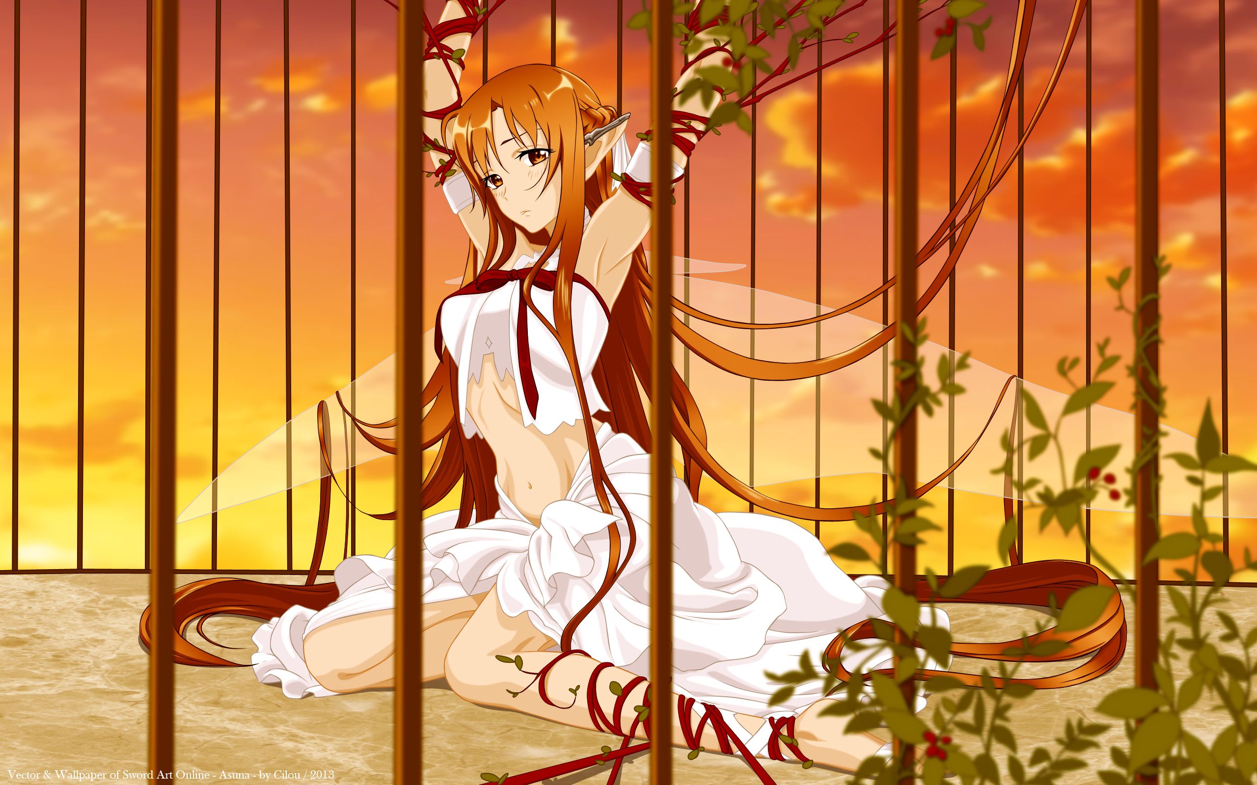 Sword art online yuuki asuna wallpaperx1600
