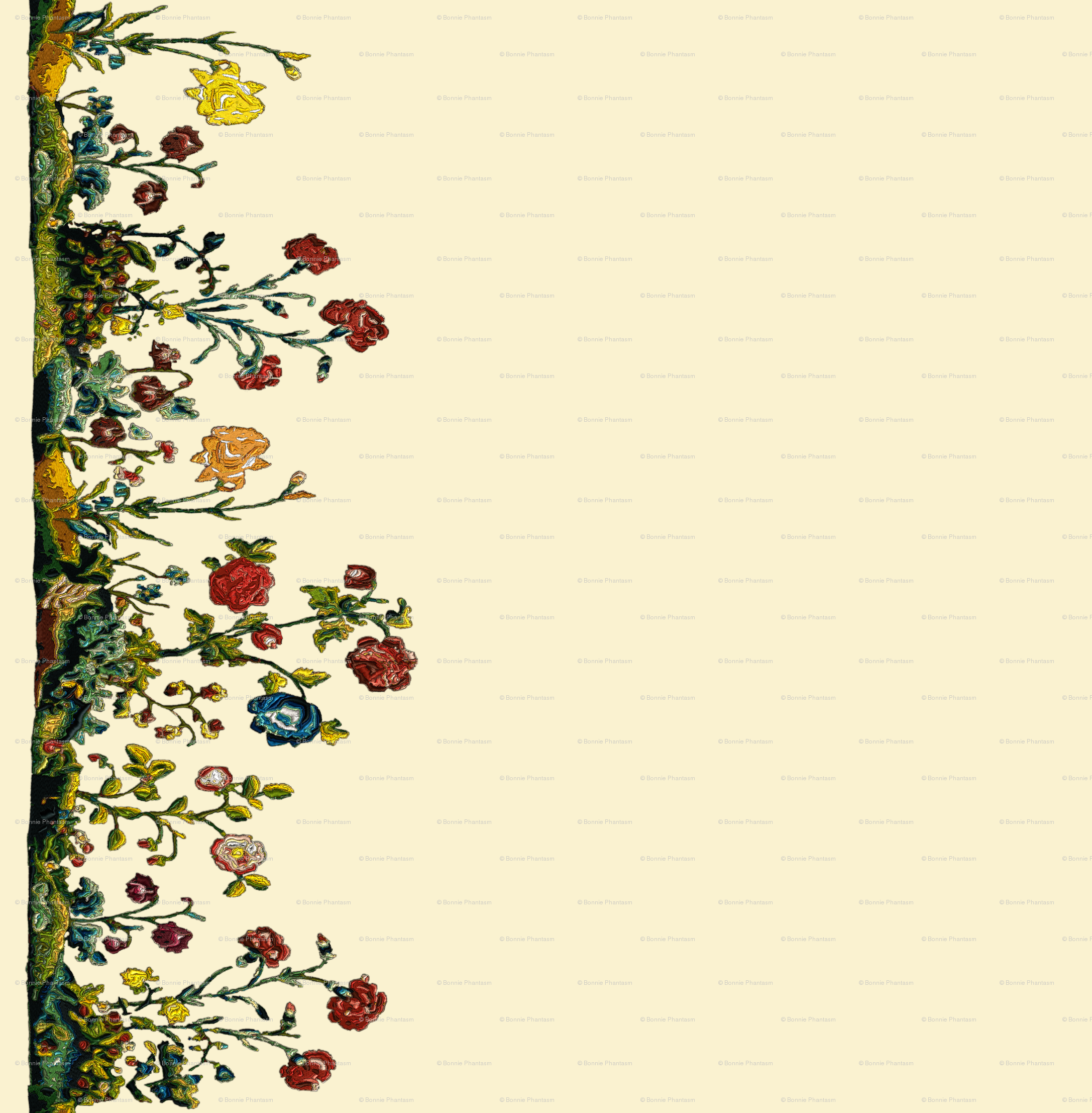 Embroidery Wallpaper. Embroidery