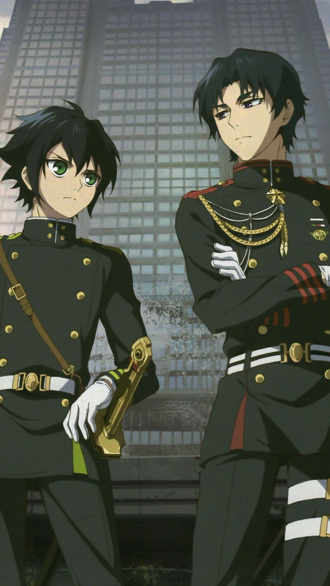 Owari no Seraph (Seraph of the End) anime wallpaper for iPhone and android smartphones
