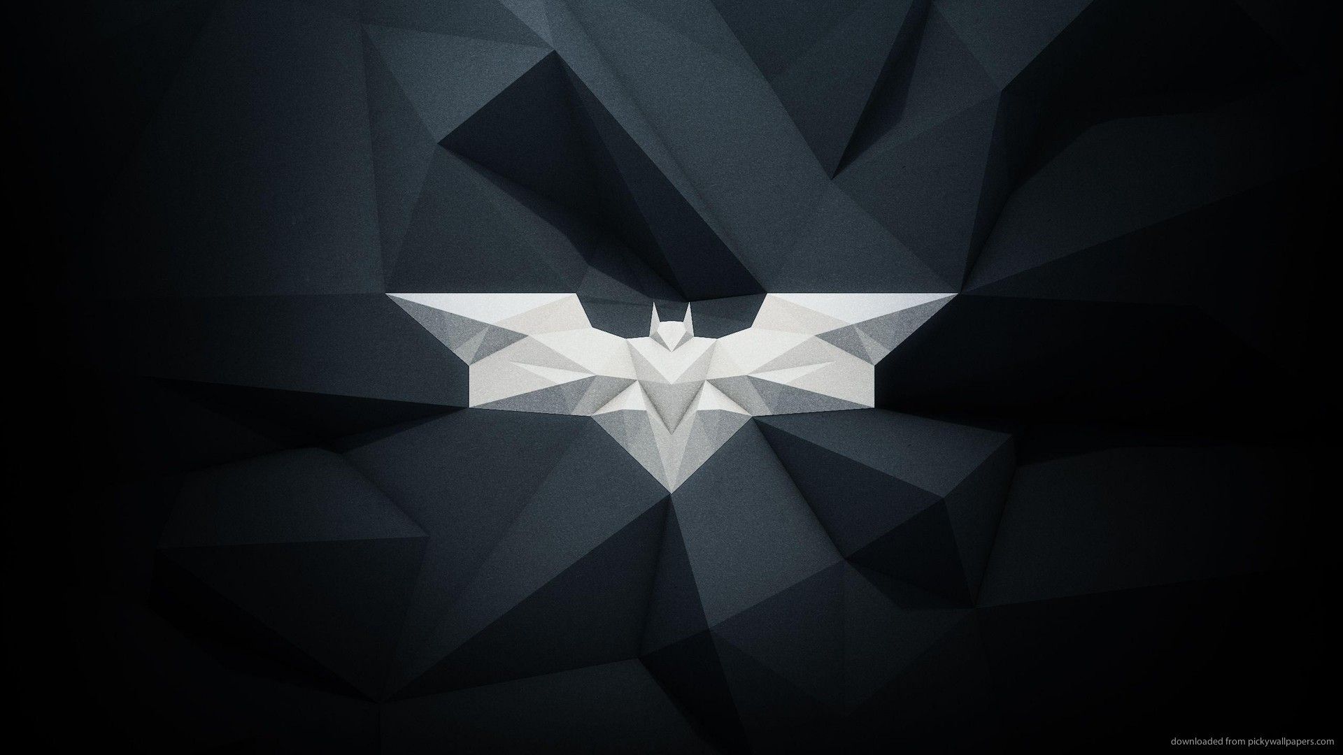 Batman Logo wallpaper For Free Download (HD 1080p)