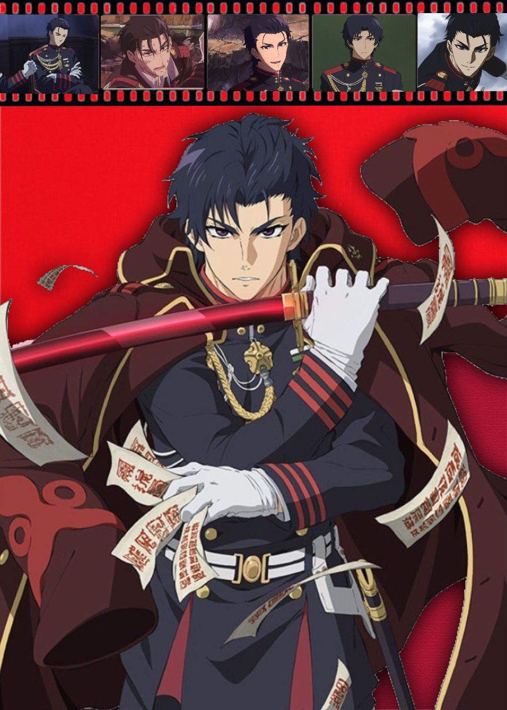 Guren Ichinose Wallpaper #1 Art Board Print for Sale by Rk4shop