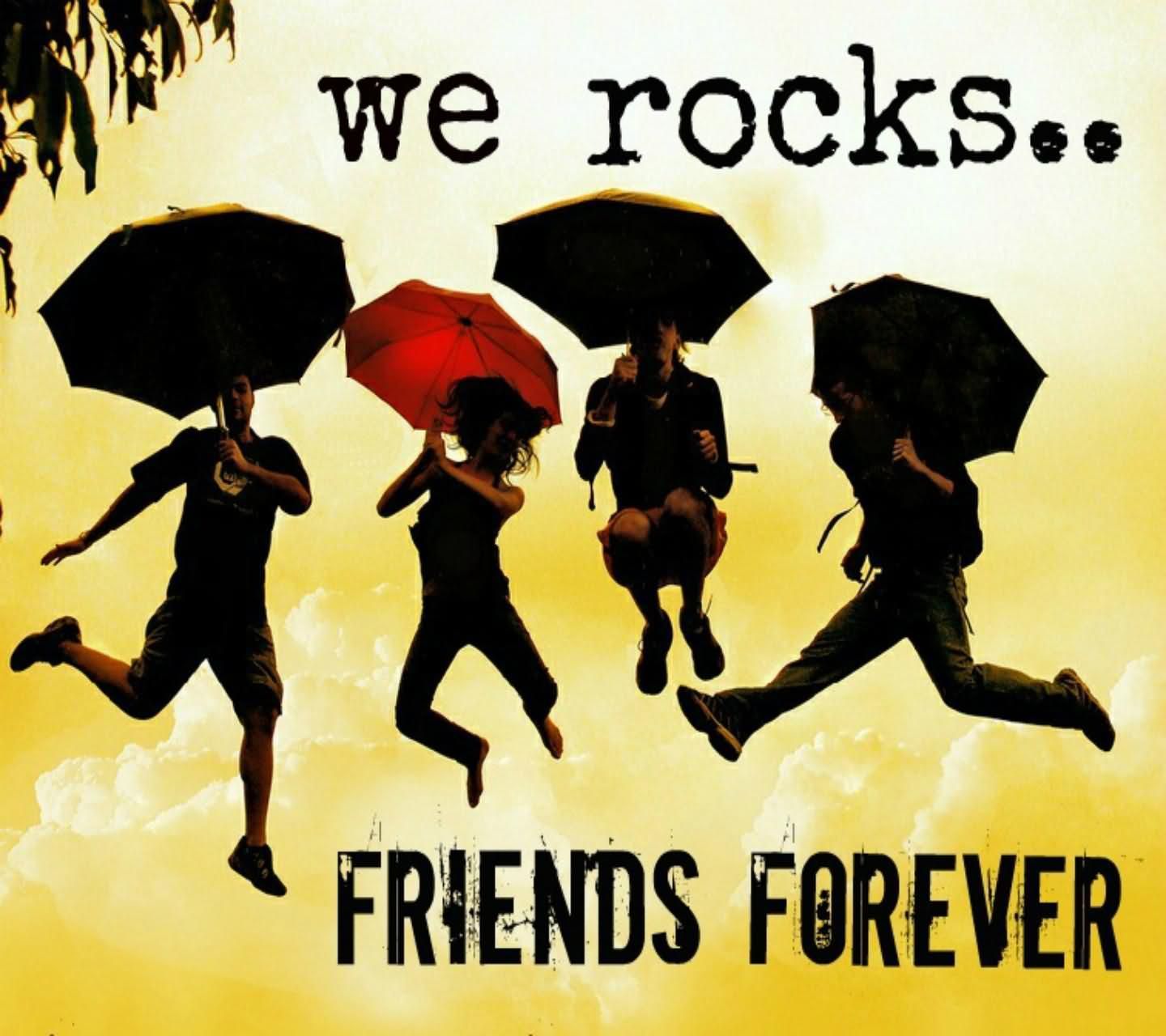 We Rocks Friends Forever Group Jump HD 1440×1280