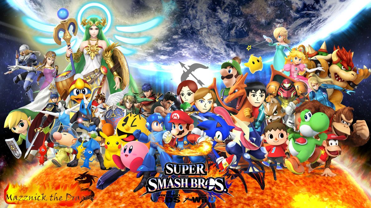 Free download SSB4 Wallpaper Palutena by Mazznick [1191x670]