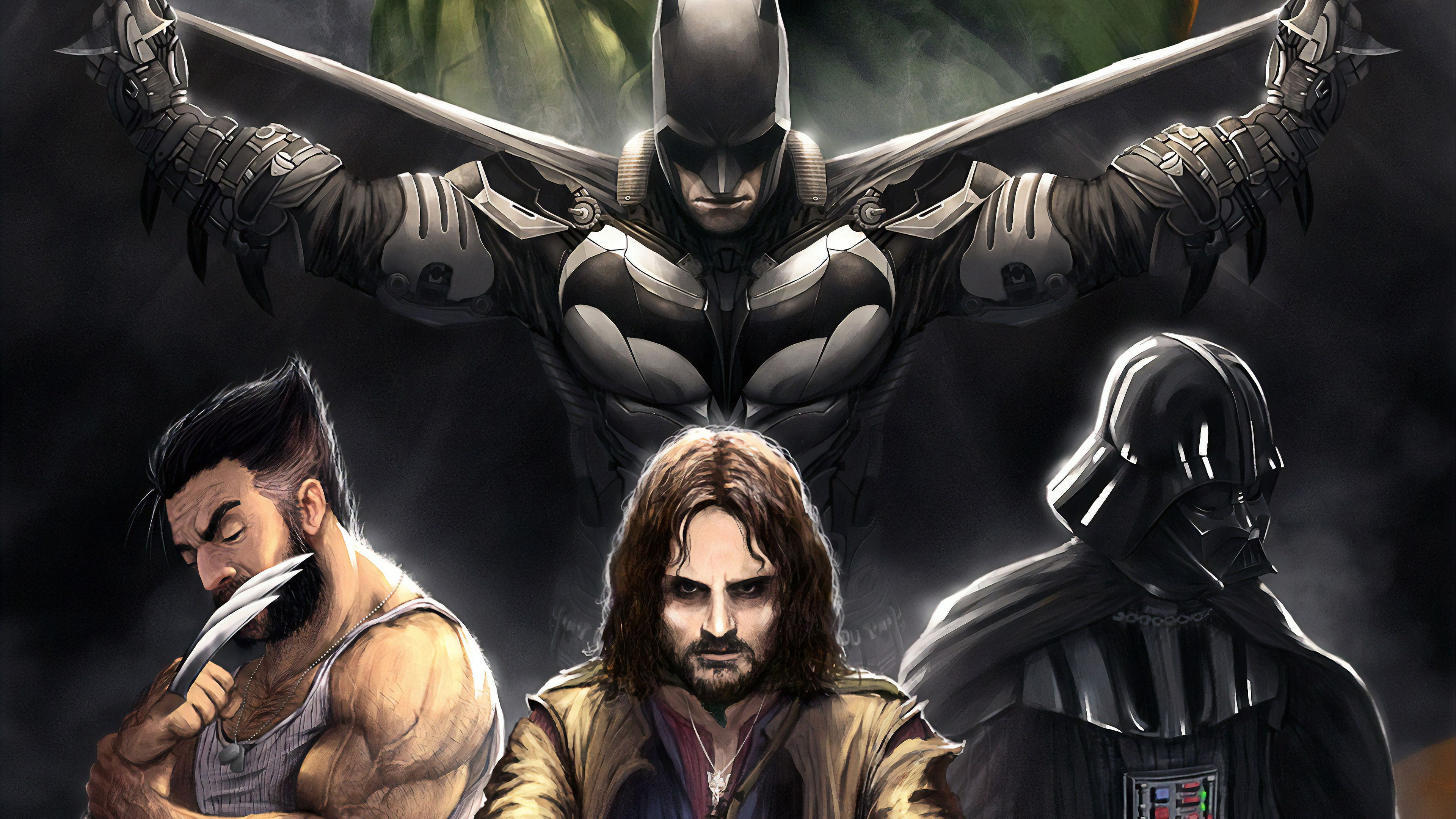 Dc Marvel Heroes, HD Superheroes, 4k Wallpaper, Image