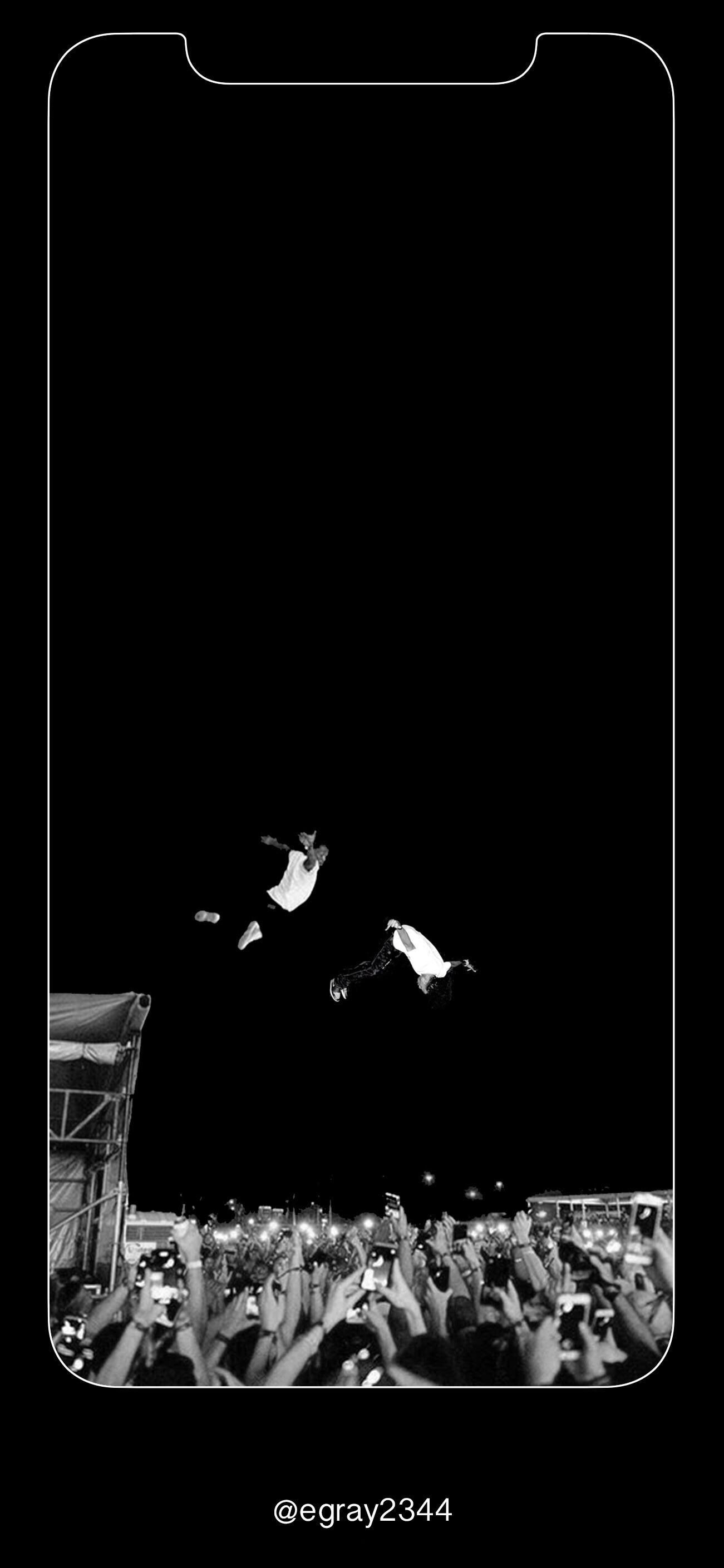 Can someone give me the wallpaper for iphone of lil uzi diving