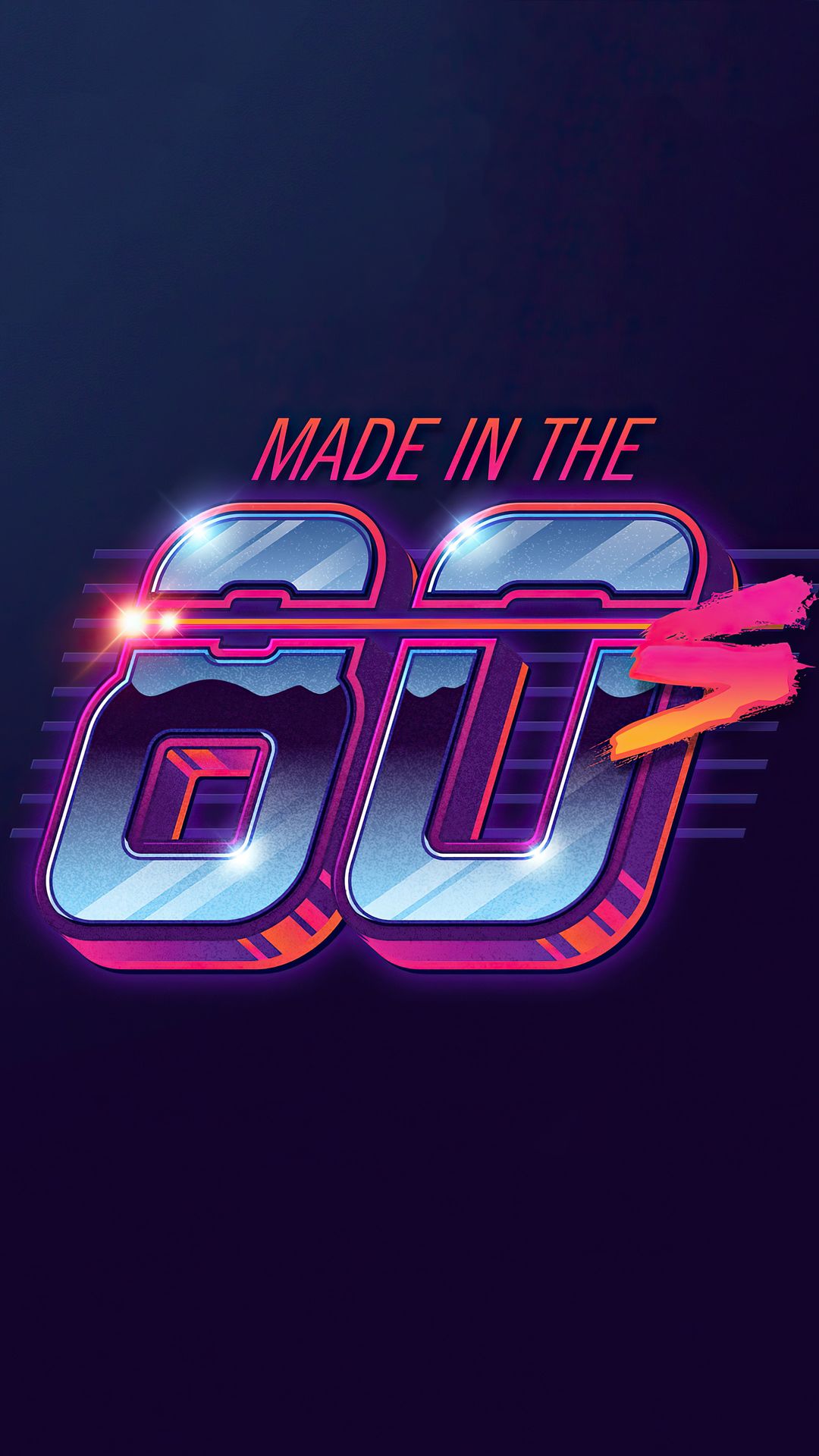 Made In The 80s Retro Wallpaper