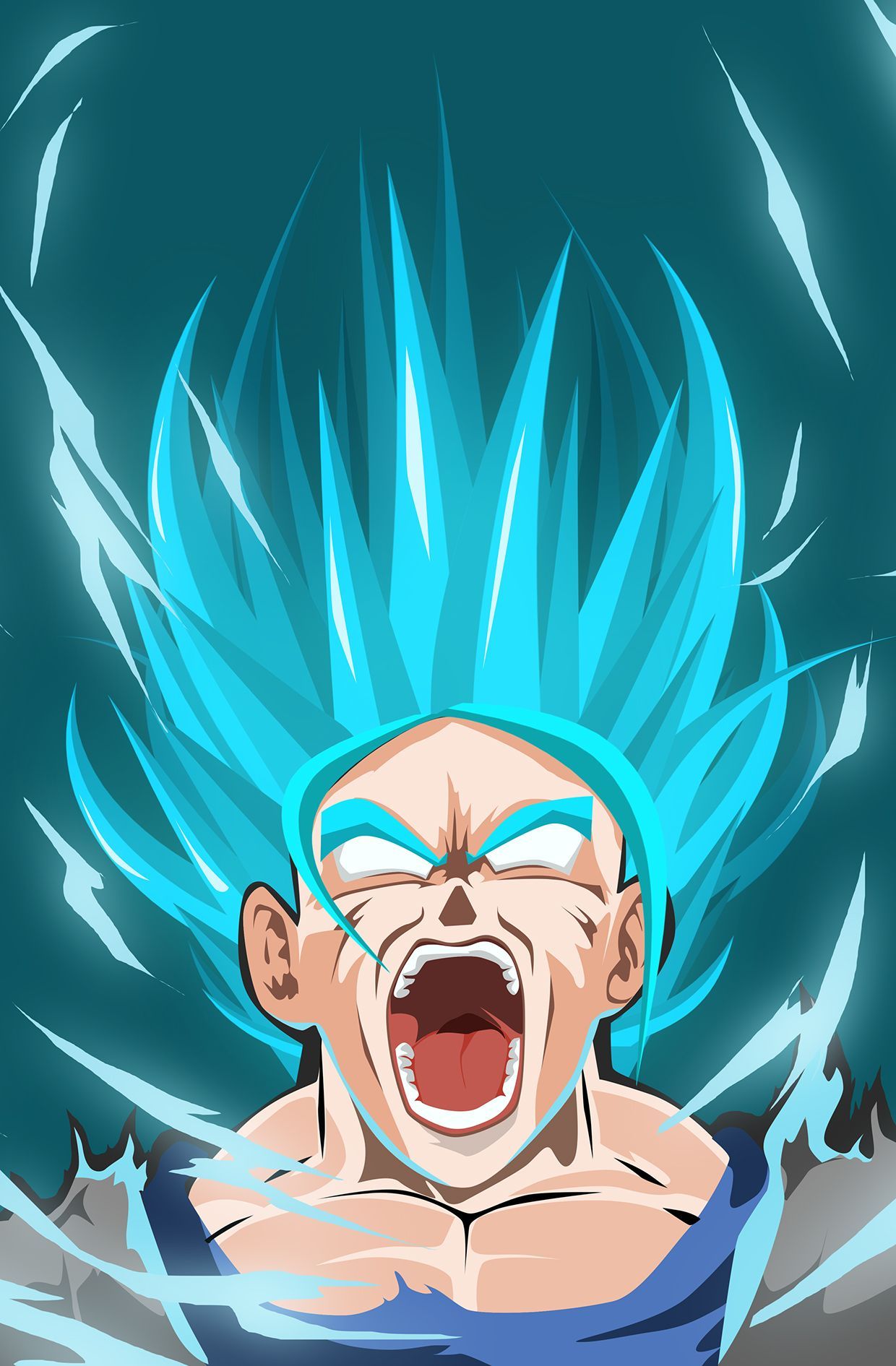 Goku Rage Anime Wallpapers - Wallpaper Cave