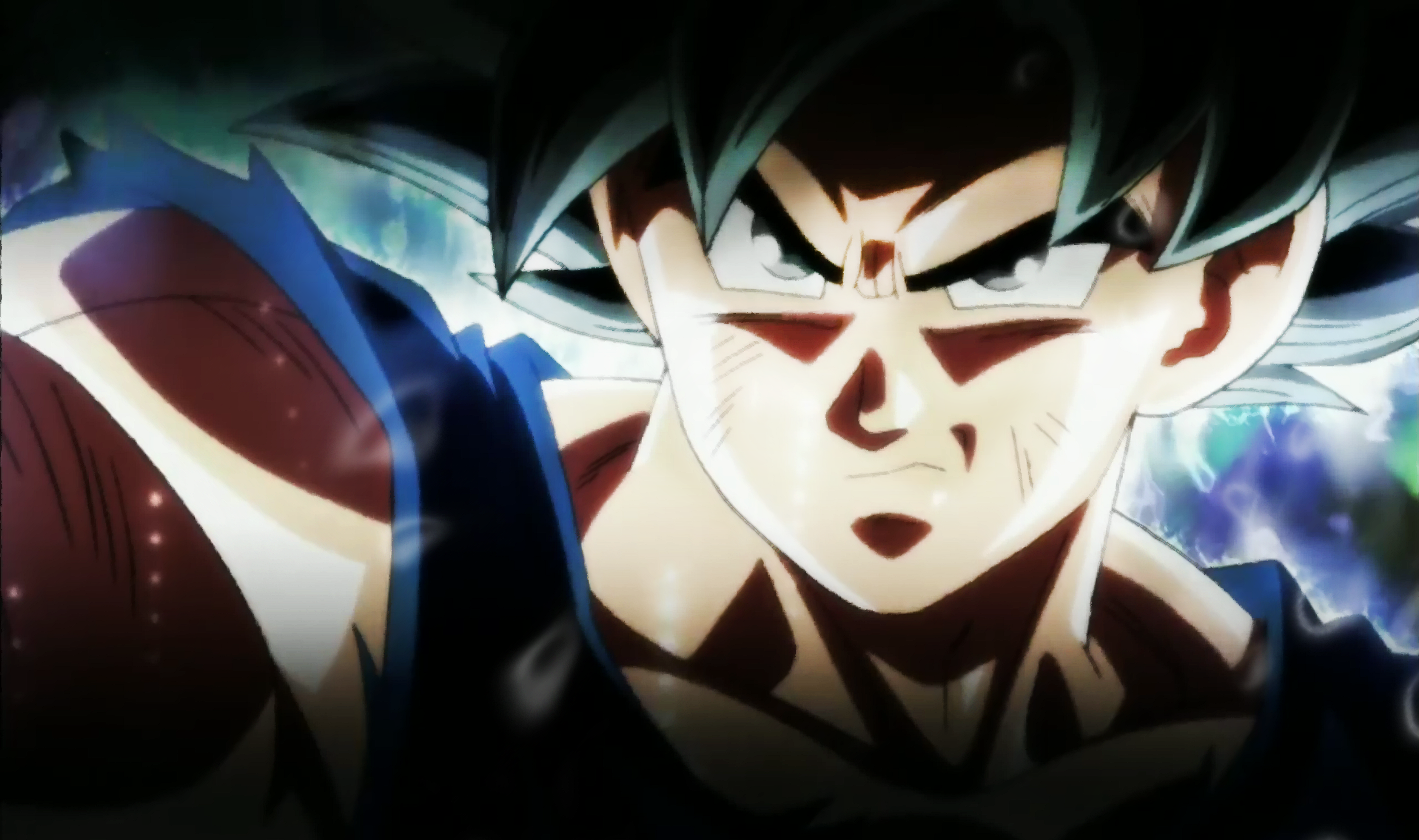 Goku Ultra Instinct Angry 5k Retina Ultra HD Wallpaper