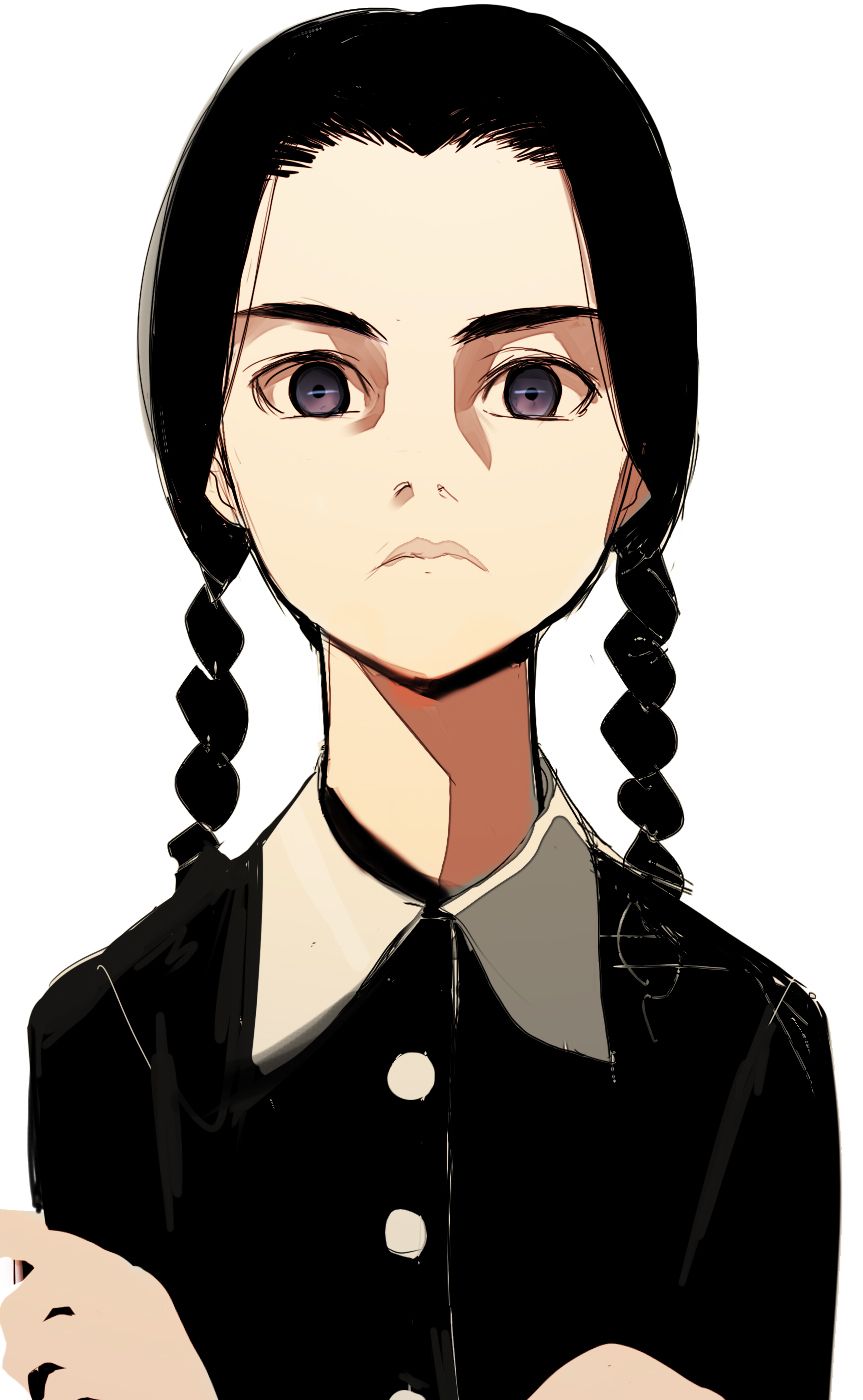 Wednesday Addams Family Anime Image Board