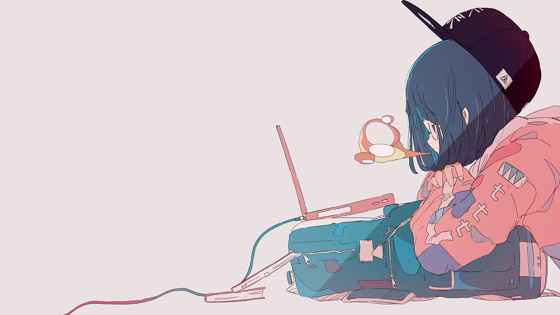 Anime Girl Laptop Wallpapers - Wallpaper Cave