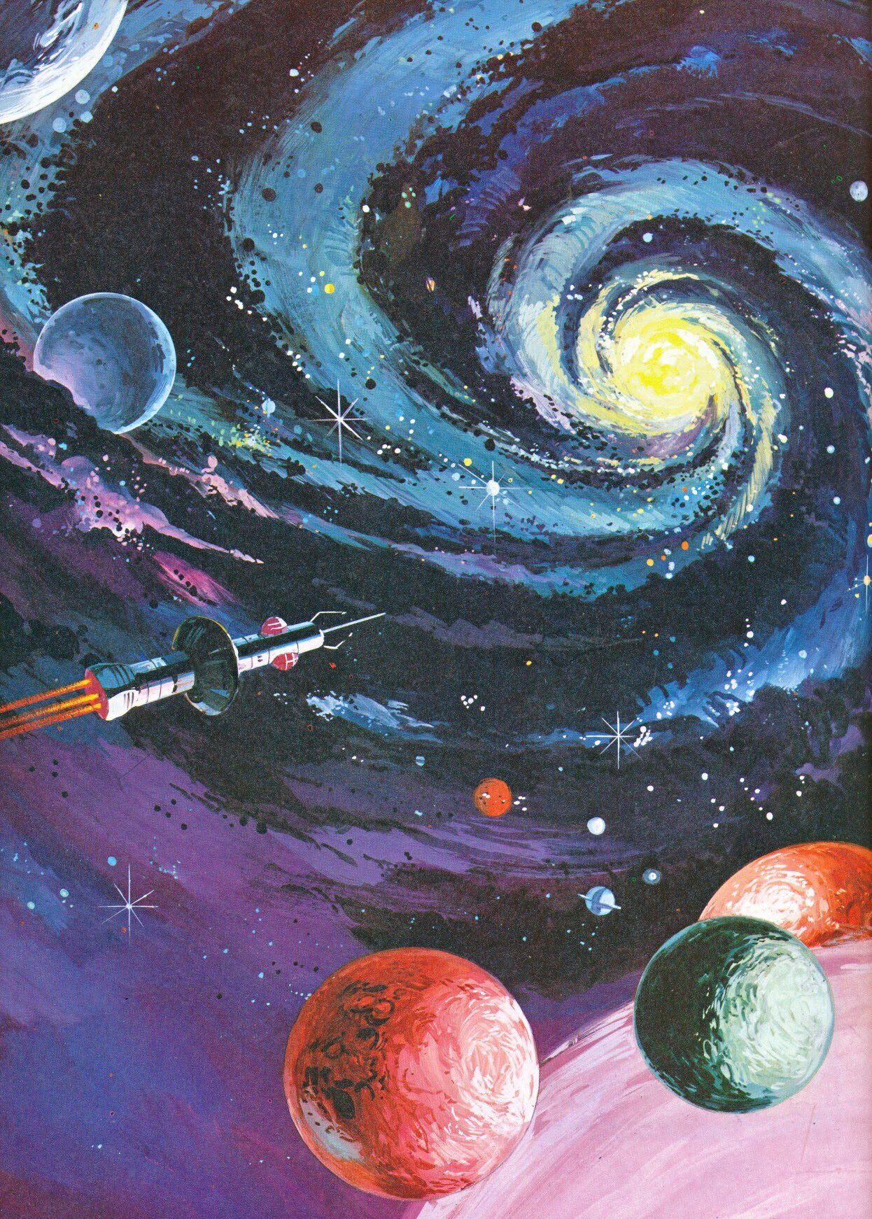 SciFi Art on Twitter. Art wallpaper, Space art, Space painting