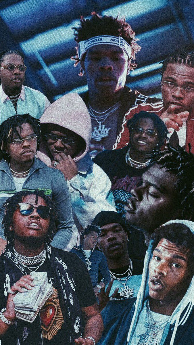 Download Gunna And Lil Baby Rapping Wallpaper