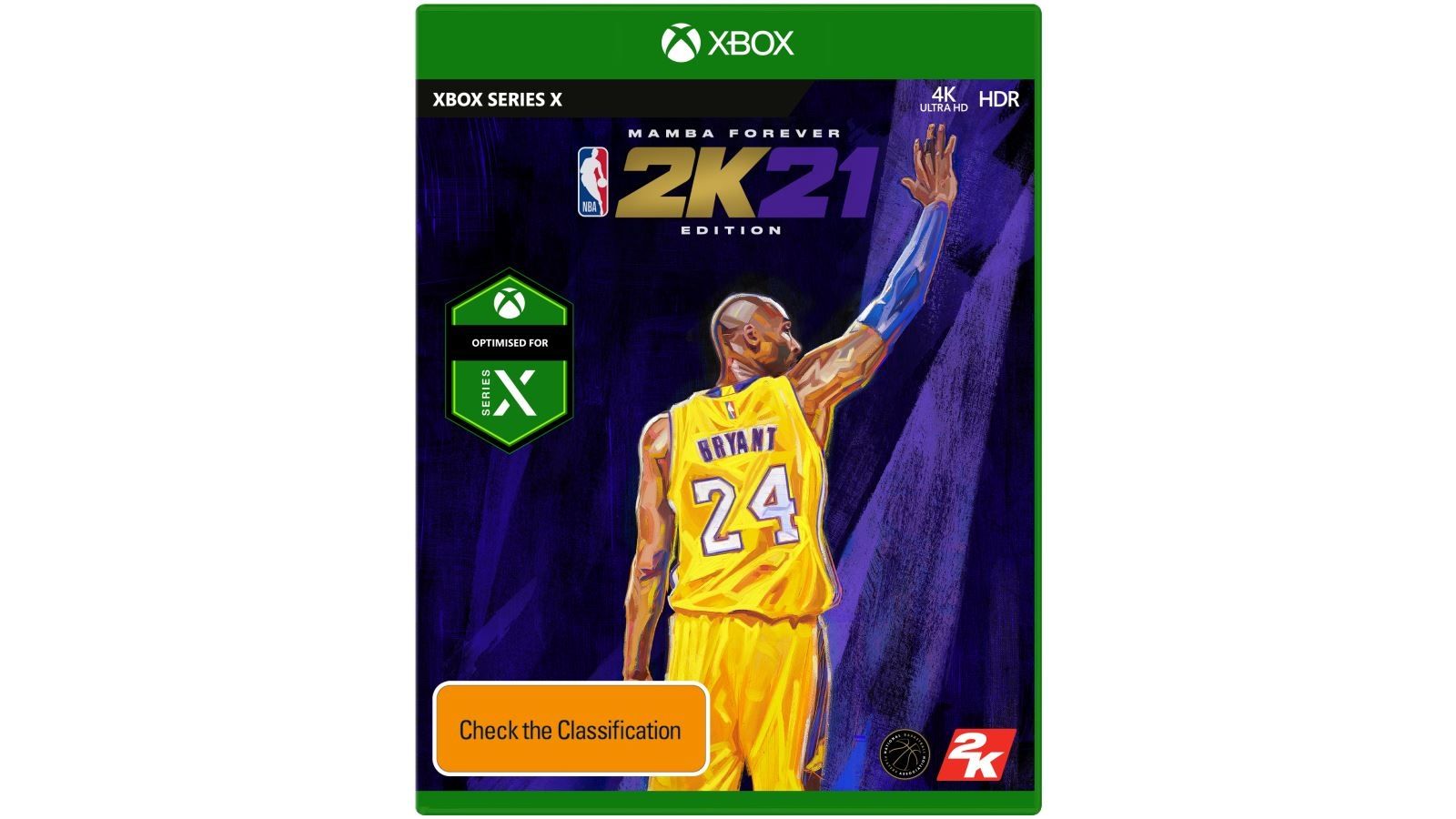 Buy NBA 2K21 Mamba Forever Edition Series X. Harvey Norman AU