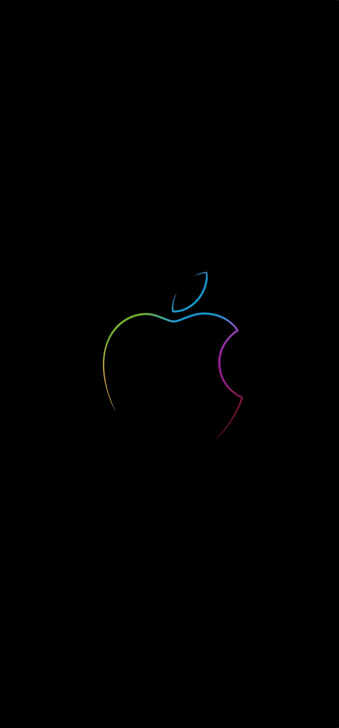 Download Apple Store Wallpaper Featuring The Colorful Apple Logo