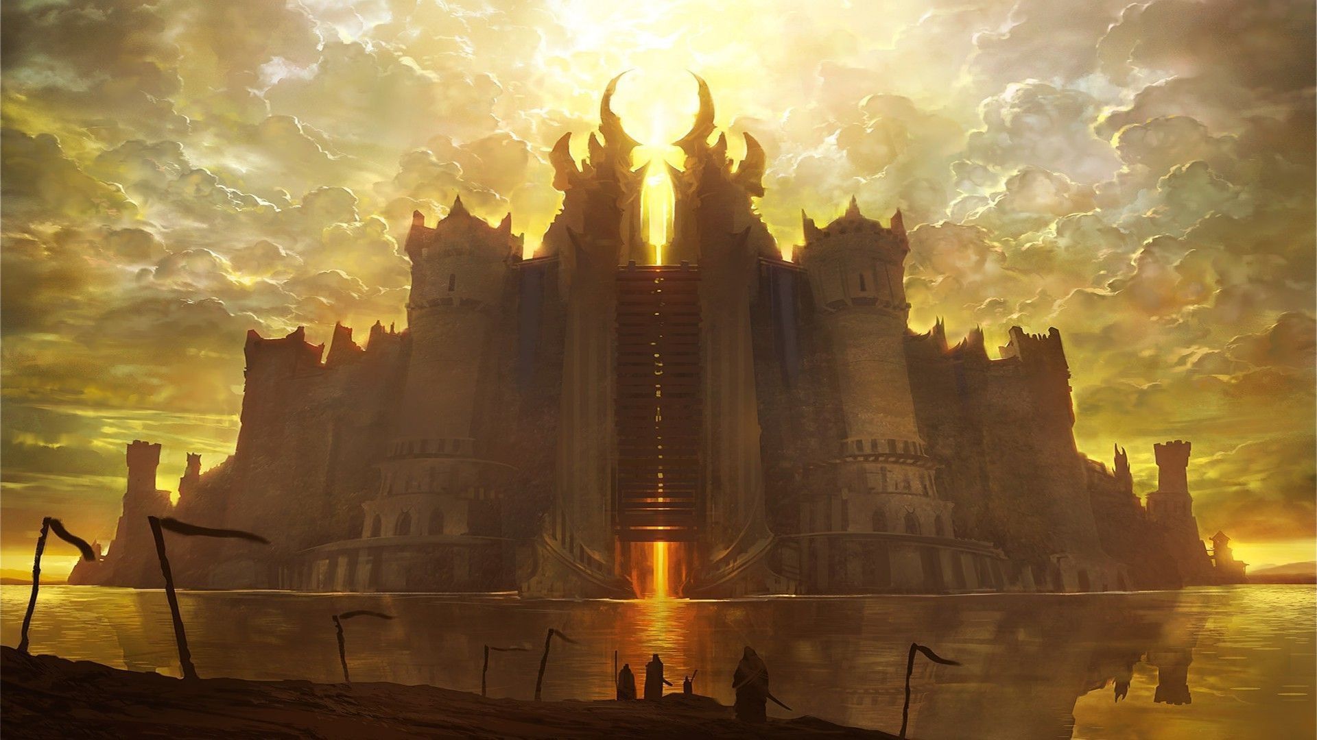 Magic the Gathering Wallpaper Land